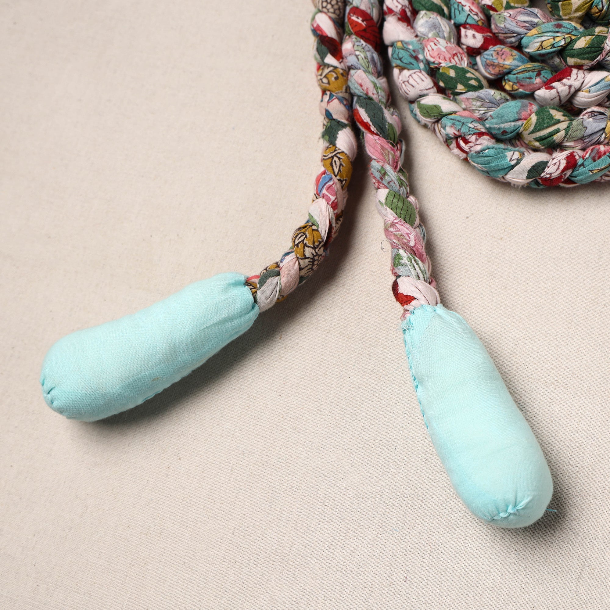 NOORI BAZAR Handmade Upcycled Fabric Skipping Rope 44 - view 3