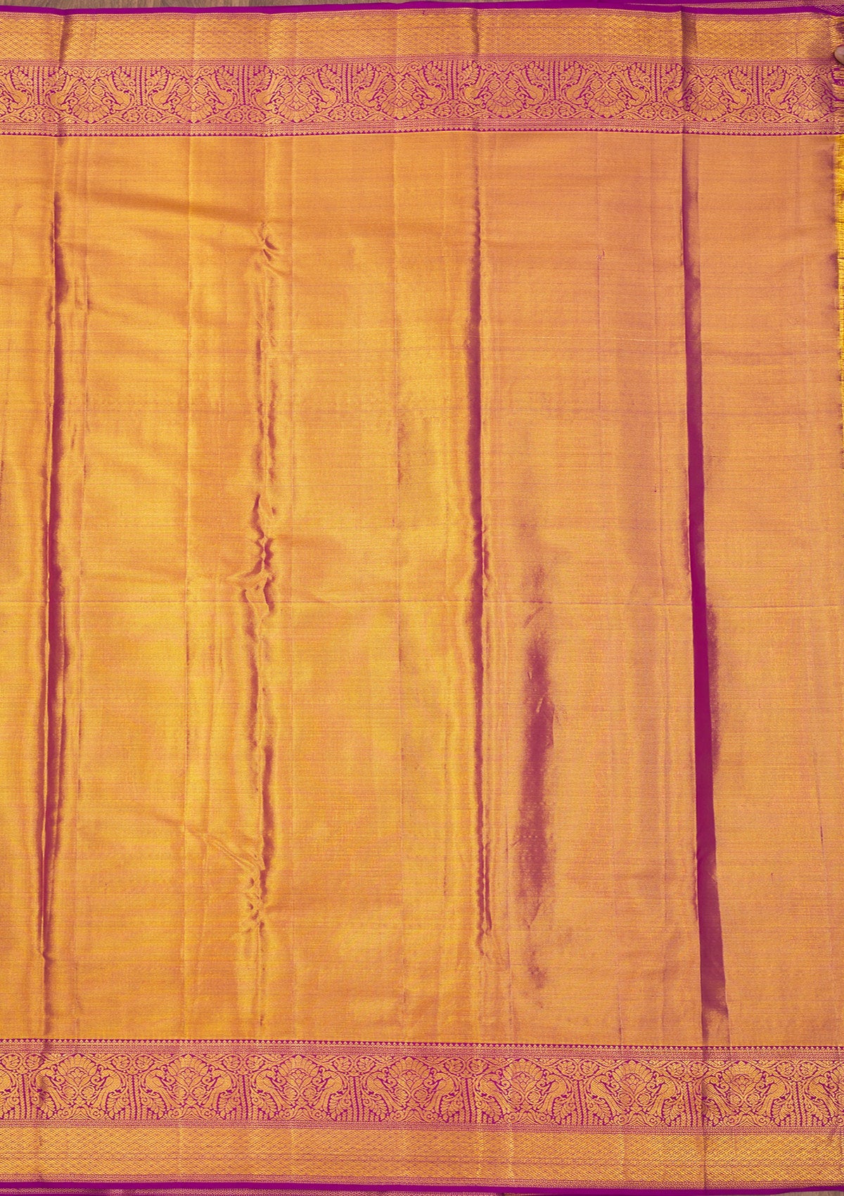 Koskii Purple Zariwork Pure Silk Saree – Women's - view 7