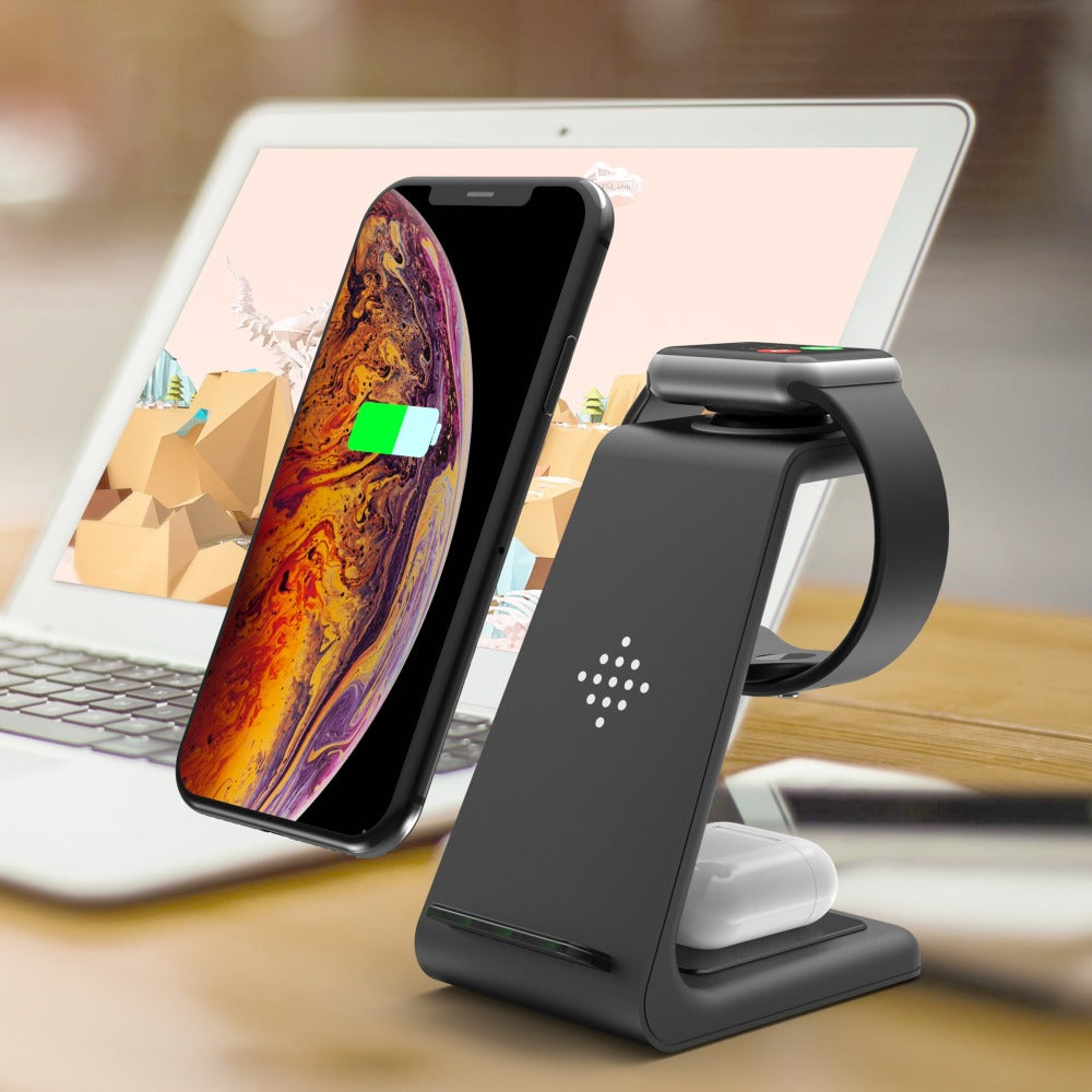 MIllion Cases 3 in 1 Fast Wireless Charging Station
