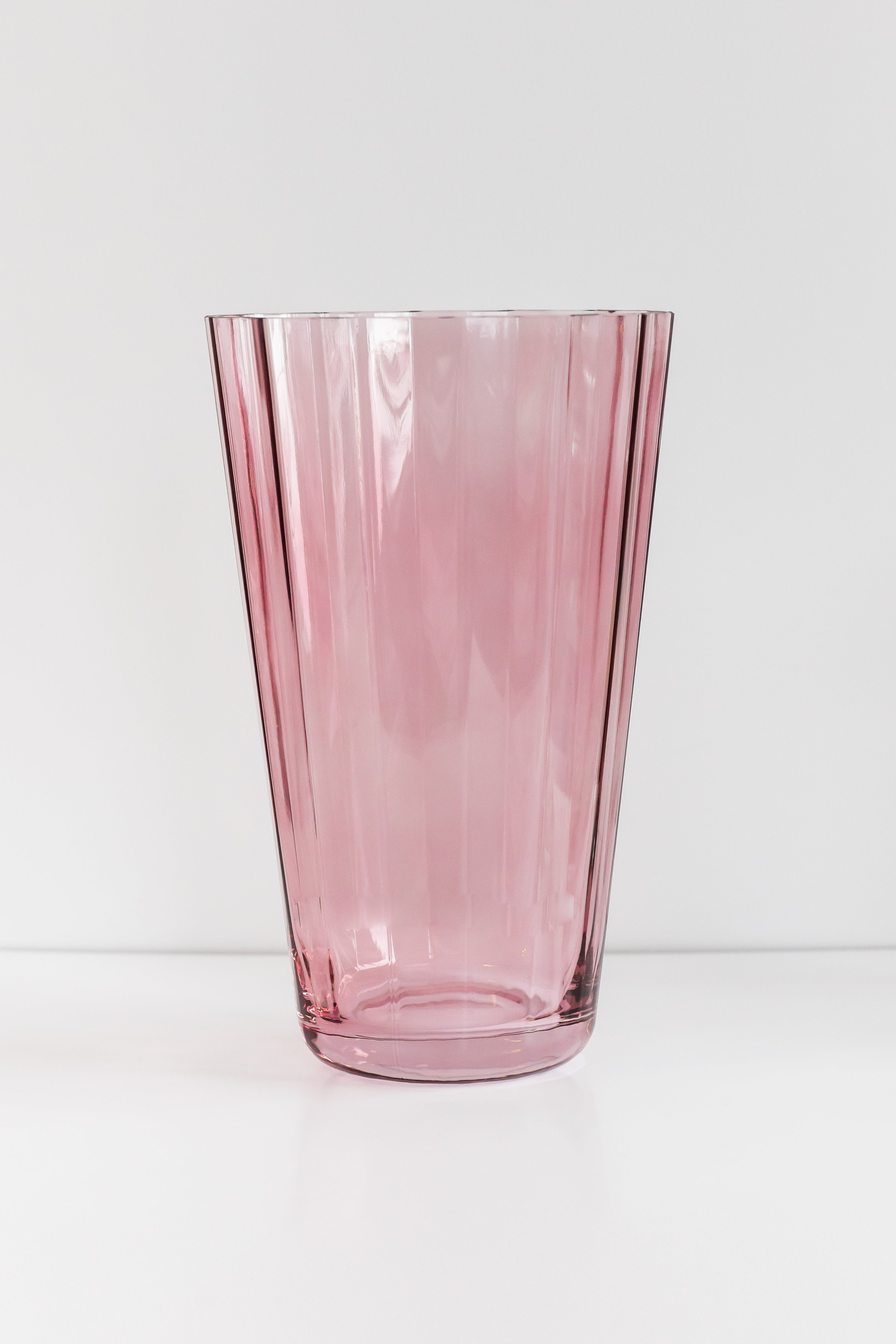 Estelle Colored Glass Estelle Colored Sunday Vase - {Rose}