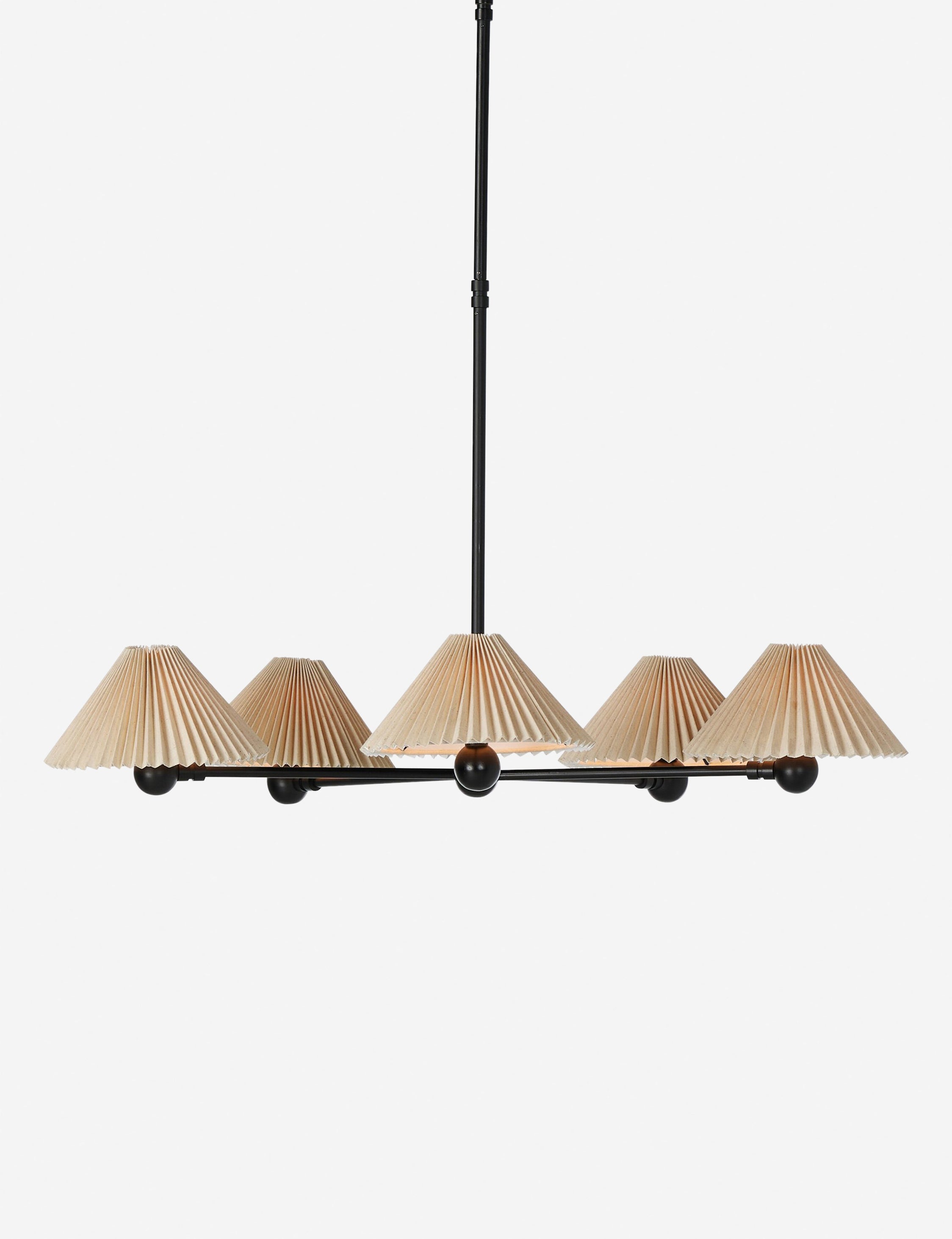 Lulu and Georgia Newell Chandelier – Black - view 3