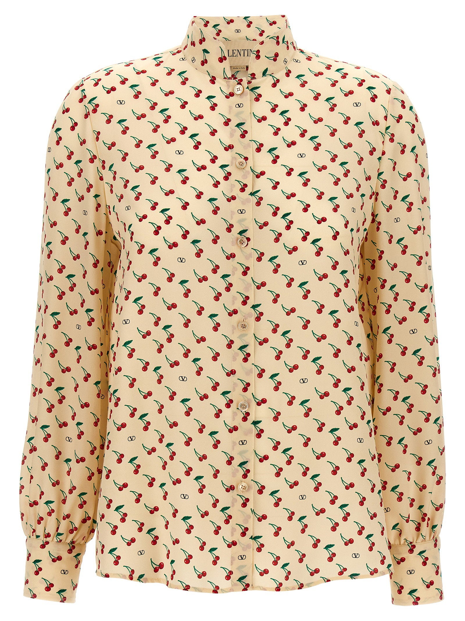 Valentino Garavani Cherryfic Shirt – 100% silk