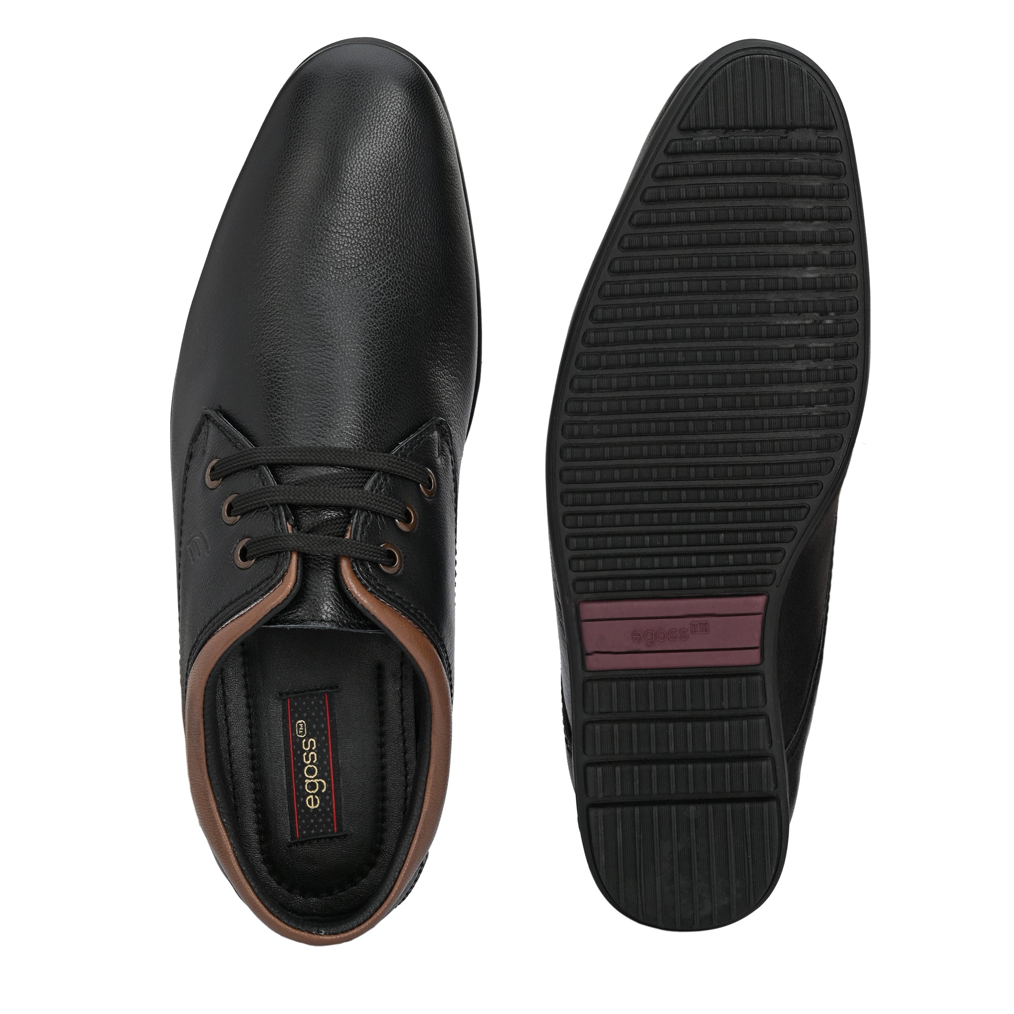 egoss-shoes Egoss Casual Leather Derby Lace Up For Men - view 3