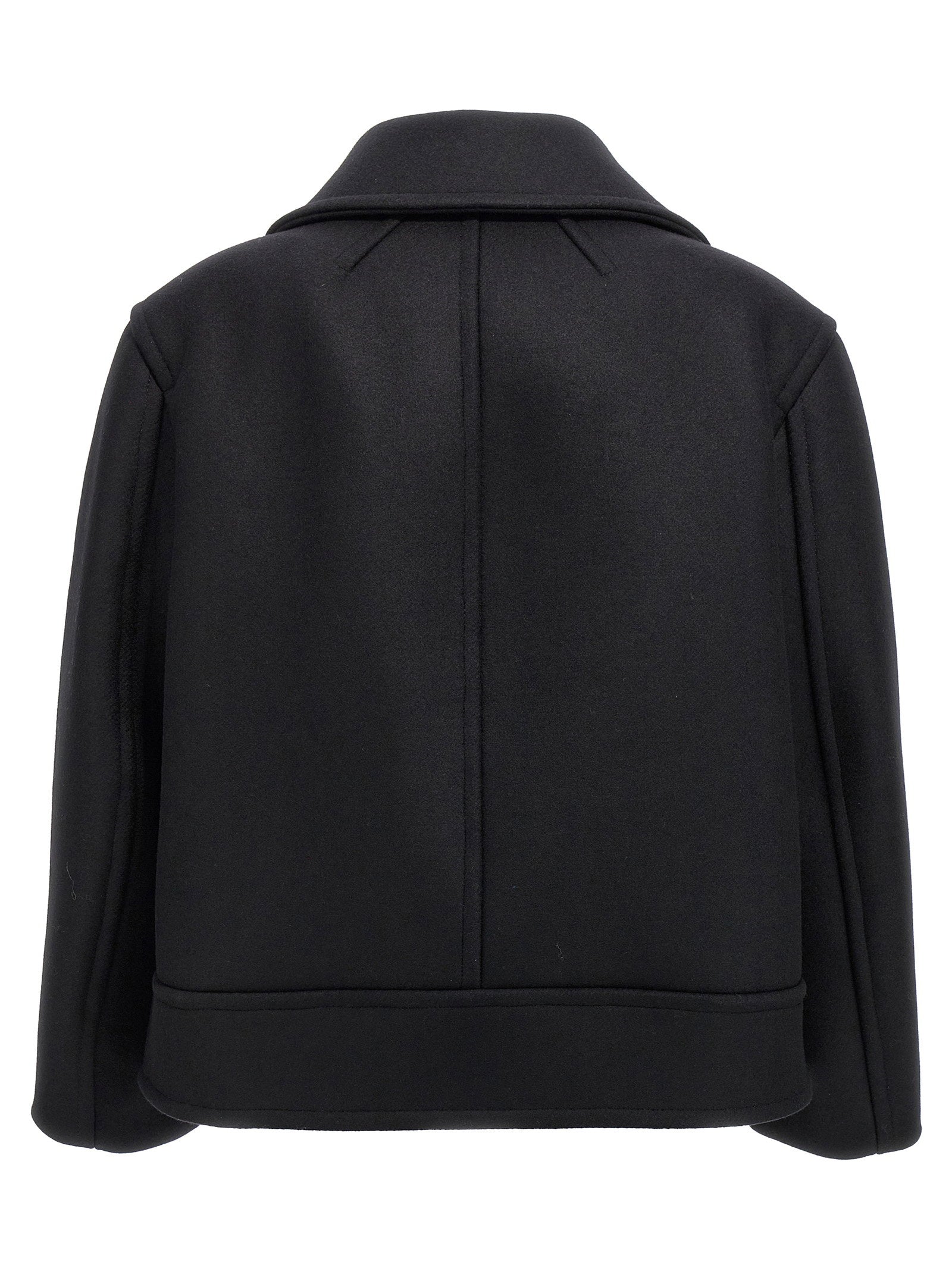 Saint Laurent Oversized Caban Coat – 100% virgin wool - view 2