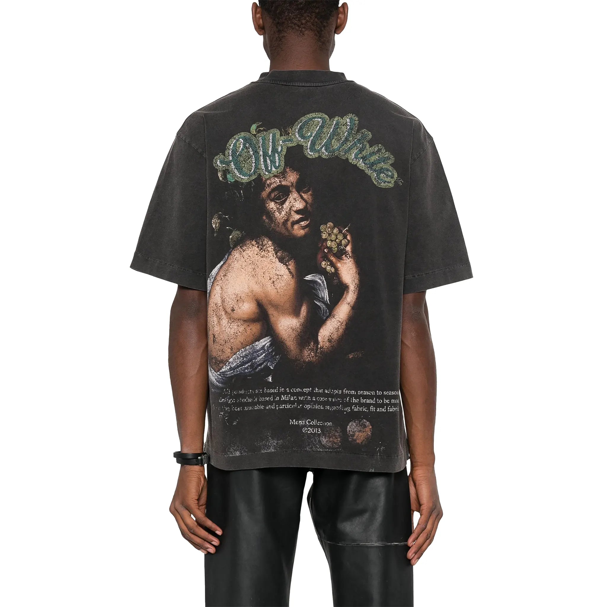 Off-White Bacchus Skate Black T Shirt - view 2