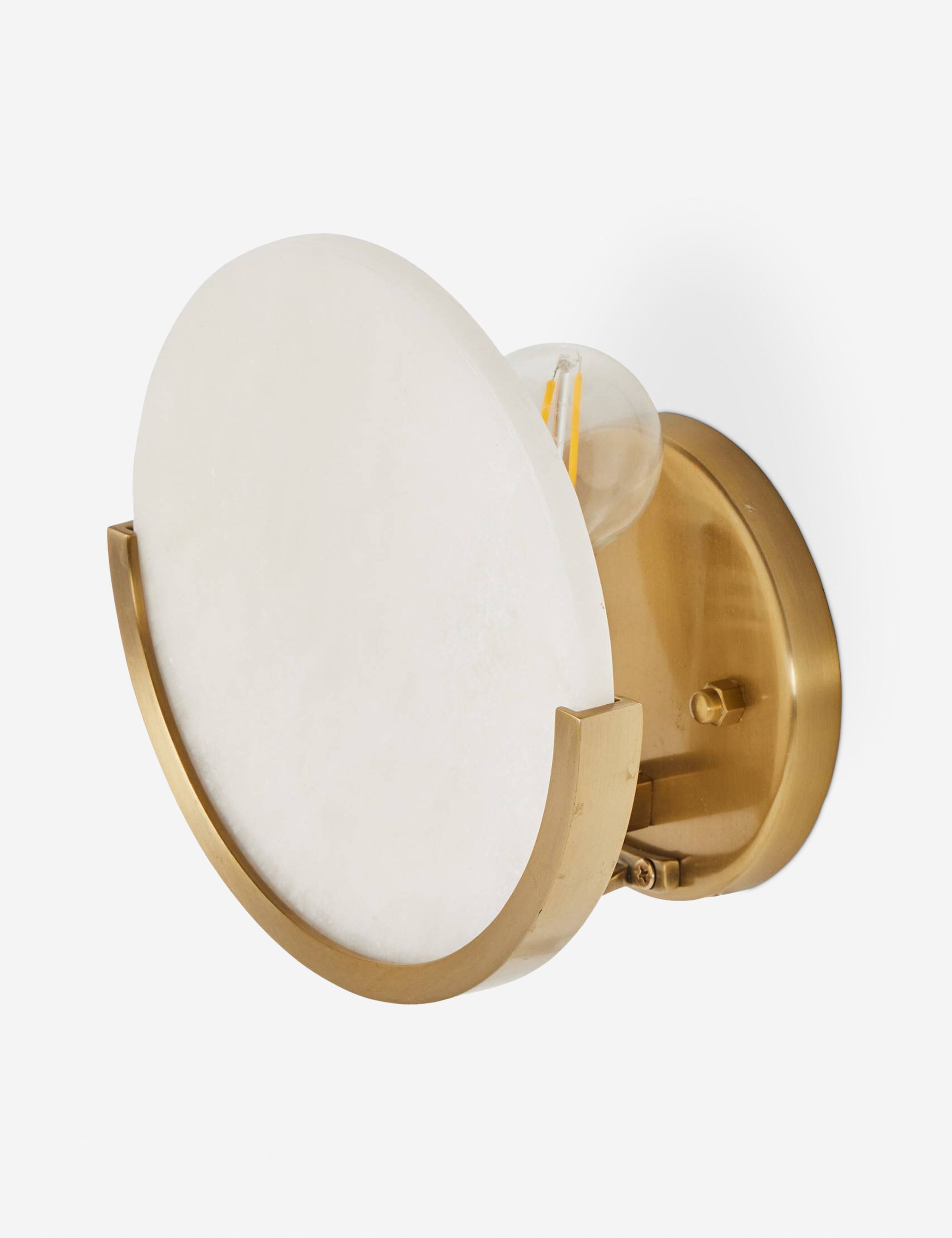 Lulu and Georgia Martell Sconce – Brushed Brass - view 3