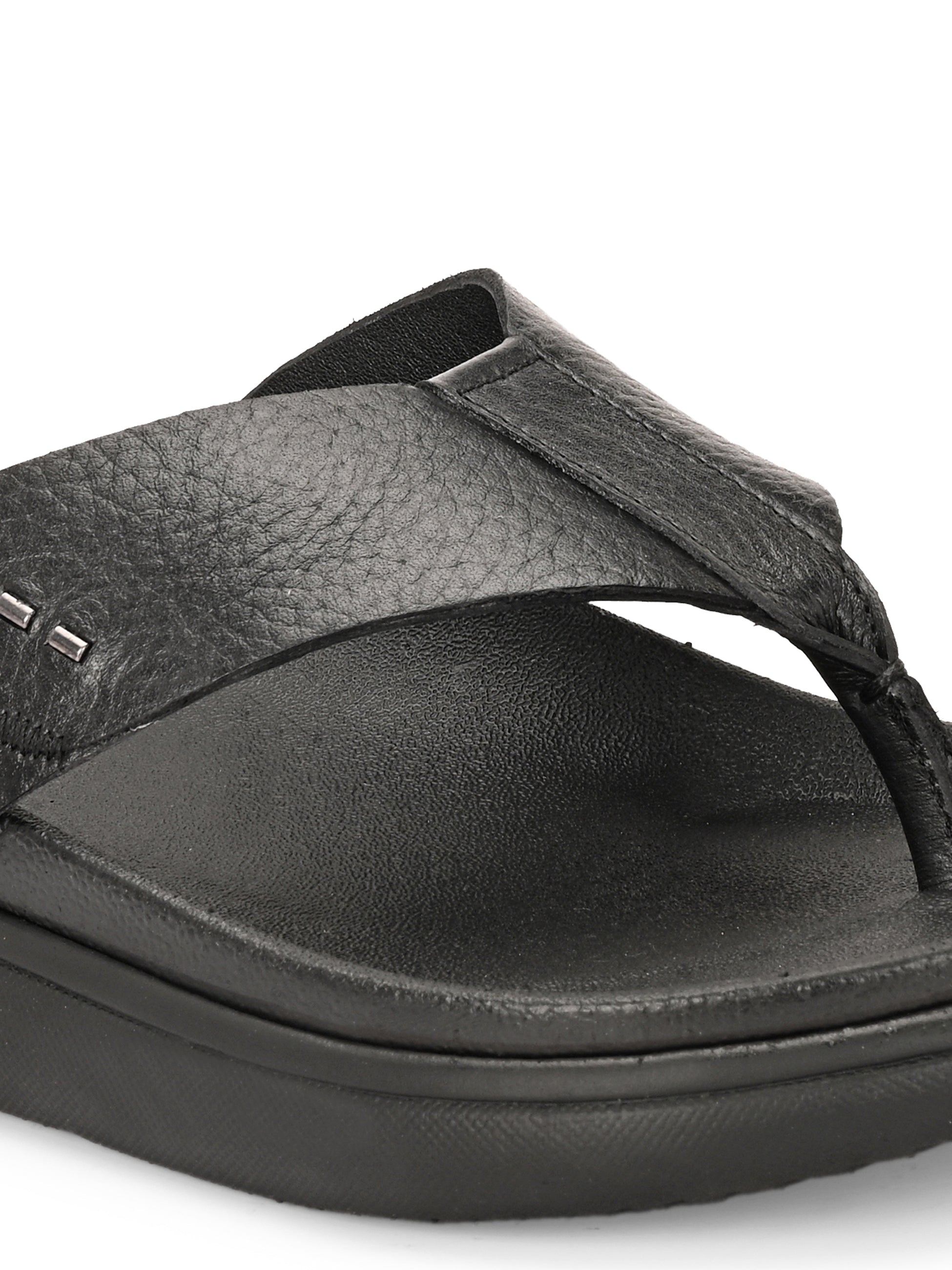 Egoss Shoes Comet Leather Slippers by Aspeerio - view 6
