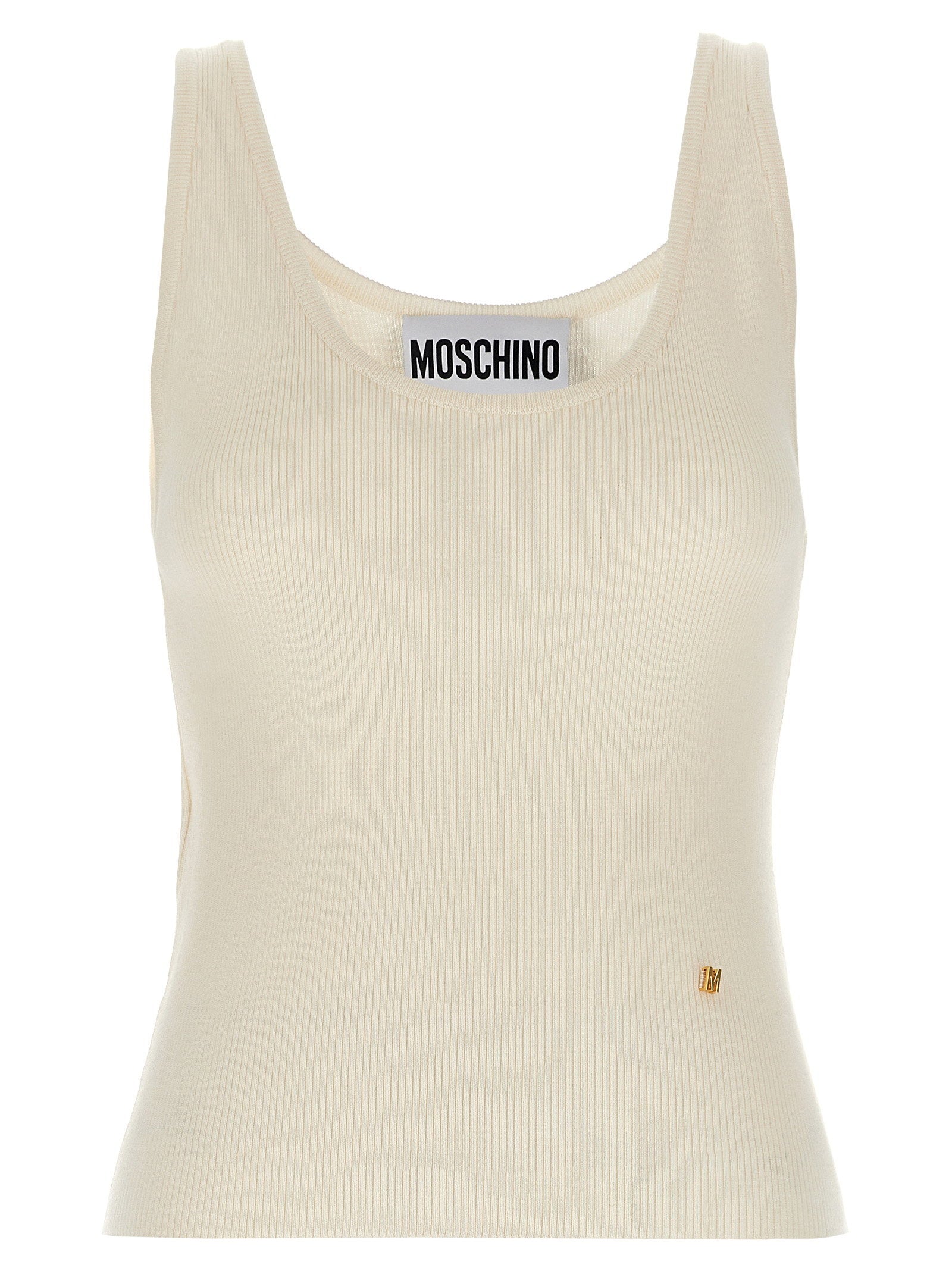 Moschino t-shirts – Moschino Knit Top – 70% virgin wool 30% silk