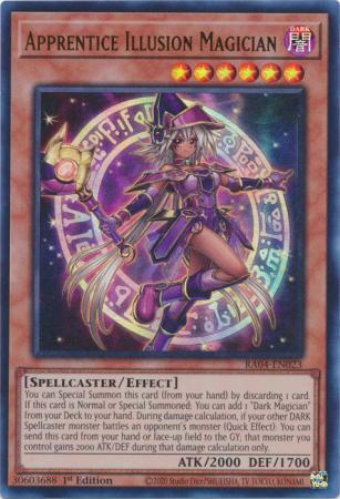 Yu-Gi-Oh! Apprentice Illusion Magician - RA04-EN023 - Ultra Rare - 1st Edition
