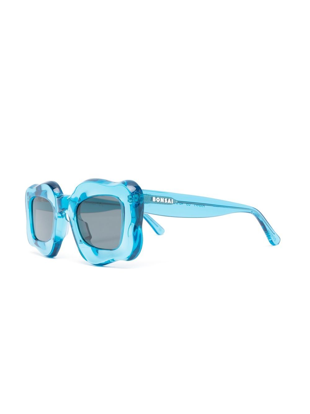 Bonsai oversized curved-frame sunglasses – PVC 100% - view 2