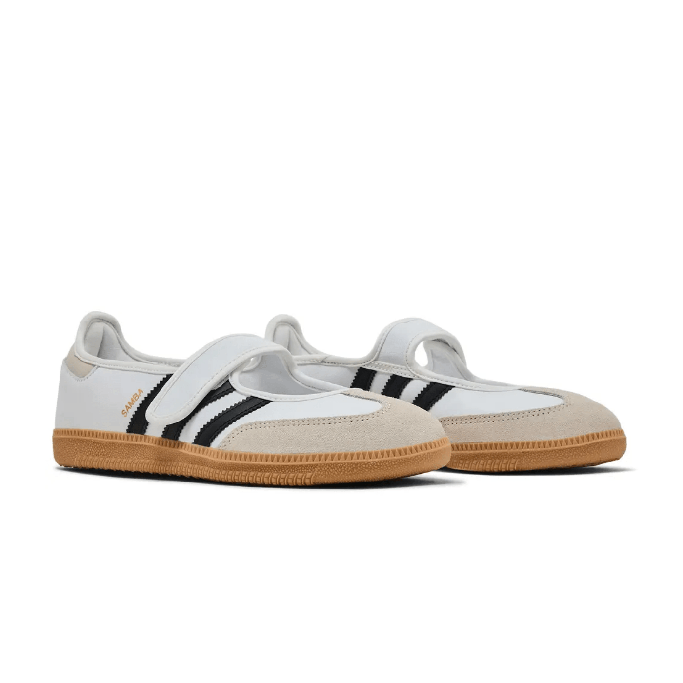 HYPE ELIXIR Adidas Samba Jane White Black Gum (Women's) - view 3