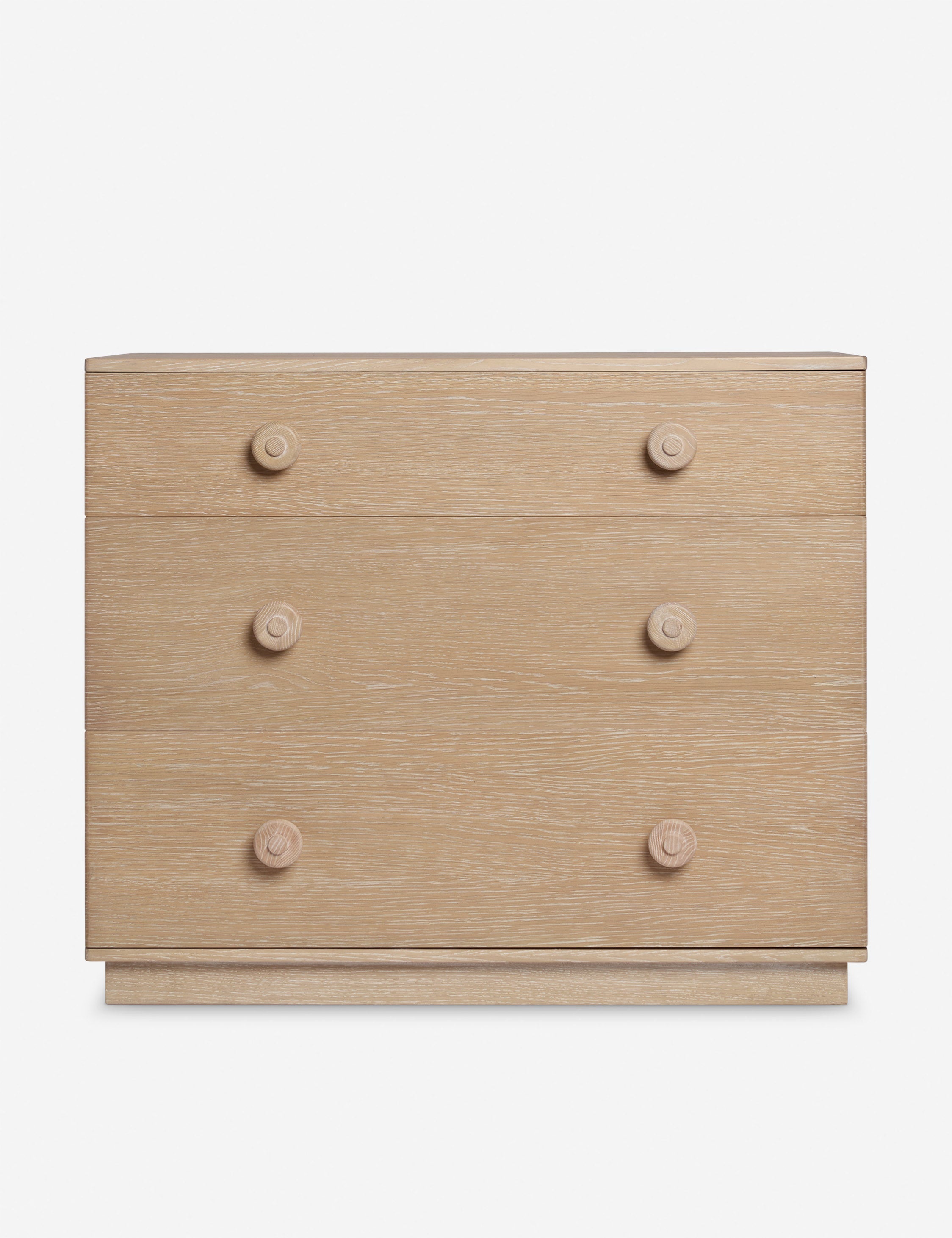 Lulu and Georgia Pickford 3-Drawer Dresser – White Wash