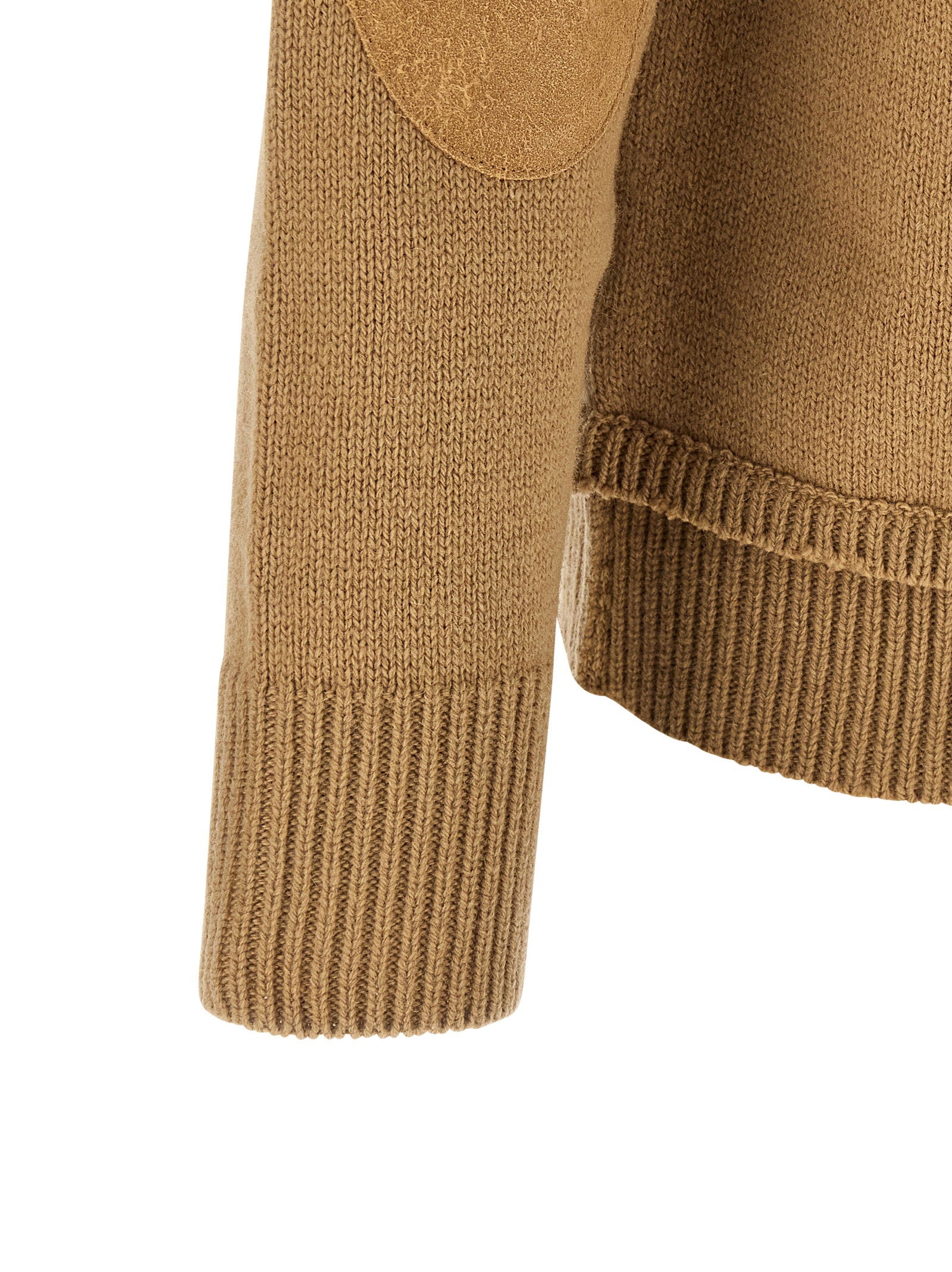 Maison Margiela Patch Sweater – 46% wo, 31% li, 23% co - view 4