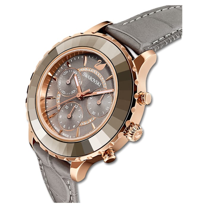 Swarovski Octea Lux Chrono Grey Dial Women 39.5mm - view 2