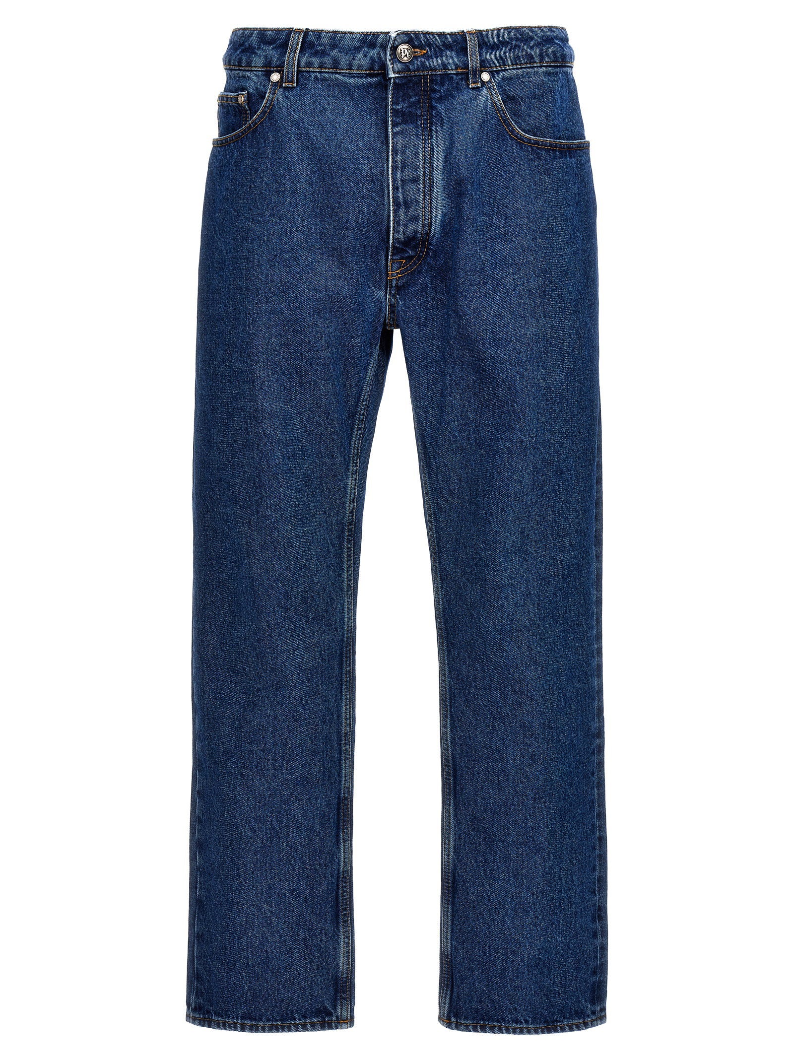 Palm Angels Lw Monogram Jeans – 100% cotton