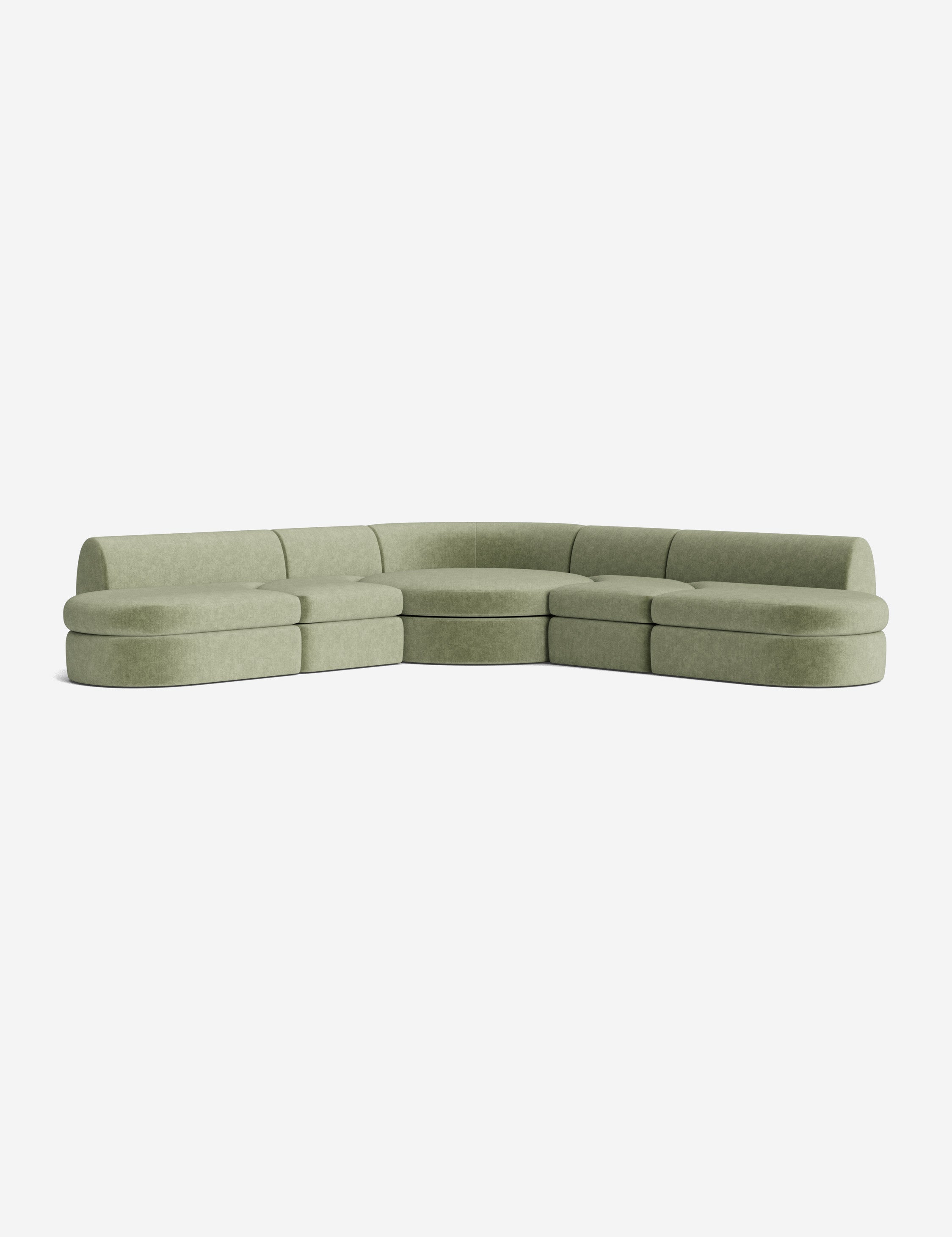 Lulu and Georgia Buckley Modular Corner Sectional Sofa - view 2