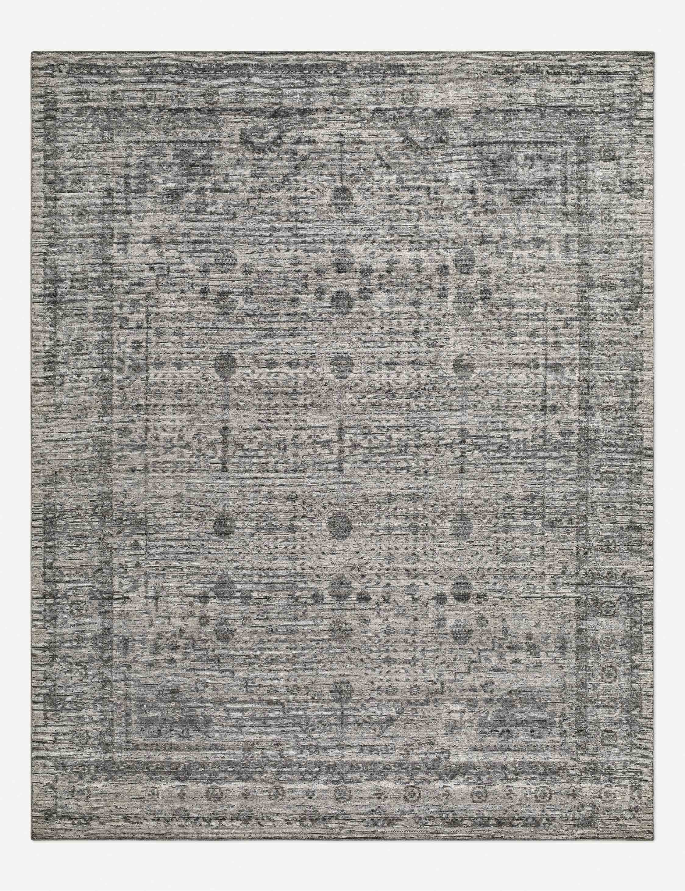 Lulu and Georgia Masa Hand-Knotted Rug – Slate