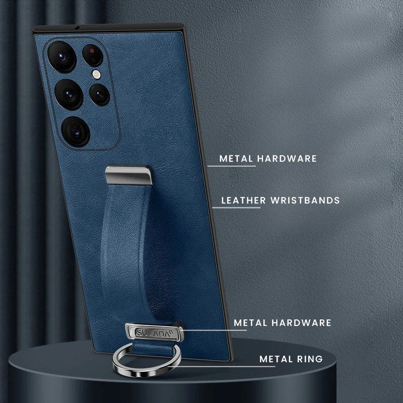 Million Cases Wristband Leather Shockproof Business Case - Samsung - view 11