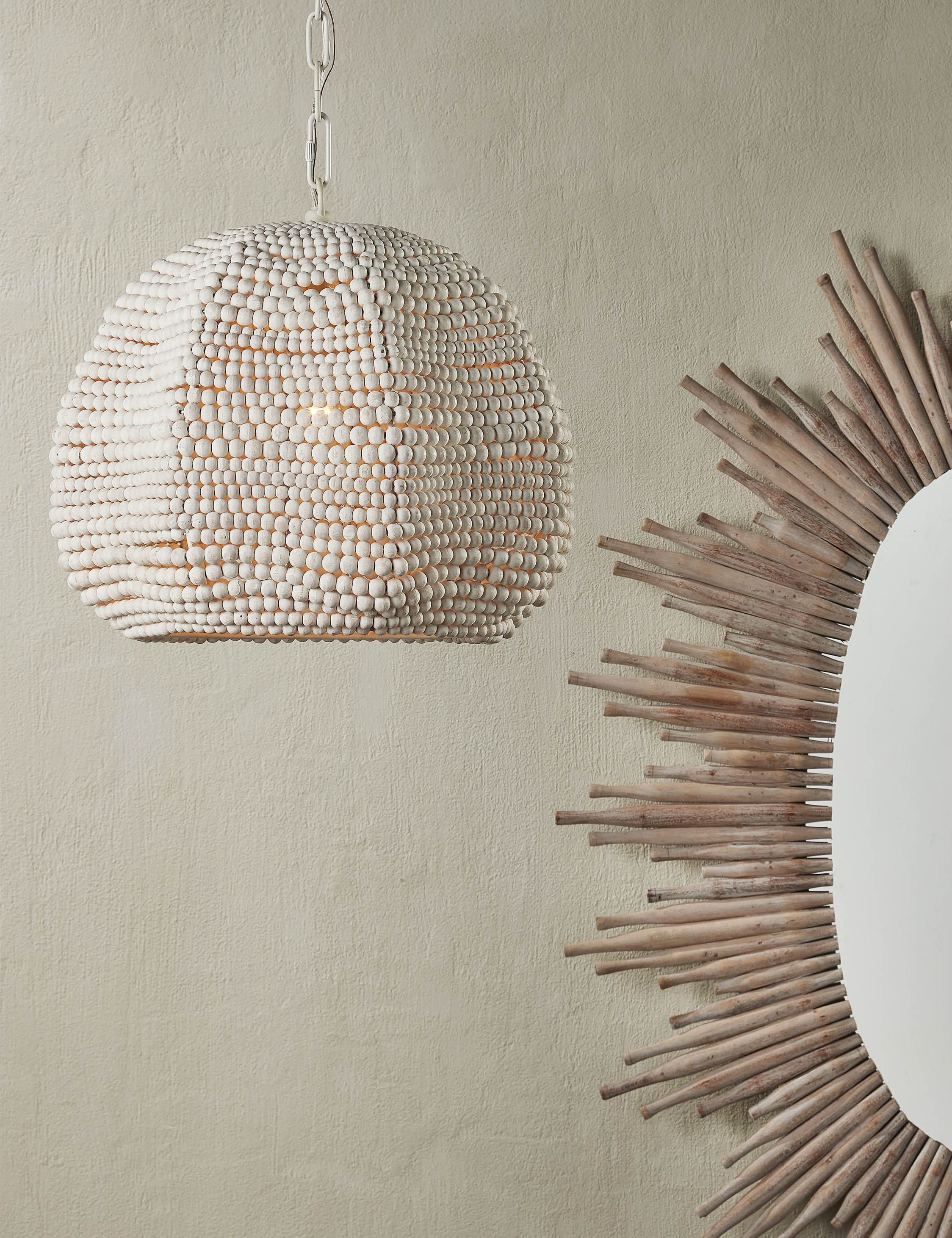 Lulu and Georgia Eulalie Pendant Light – White - view 2