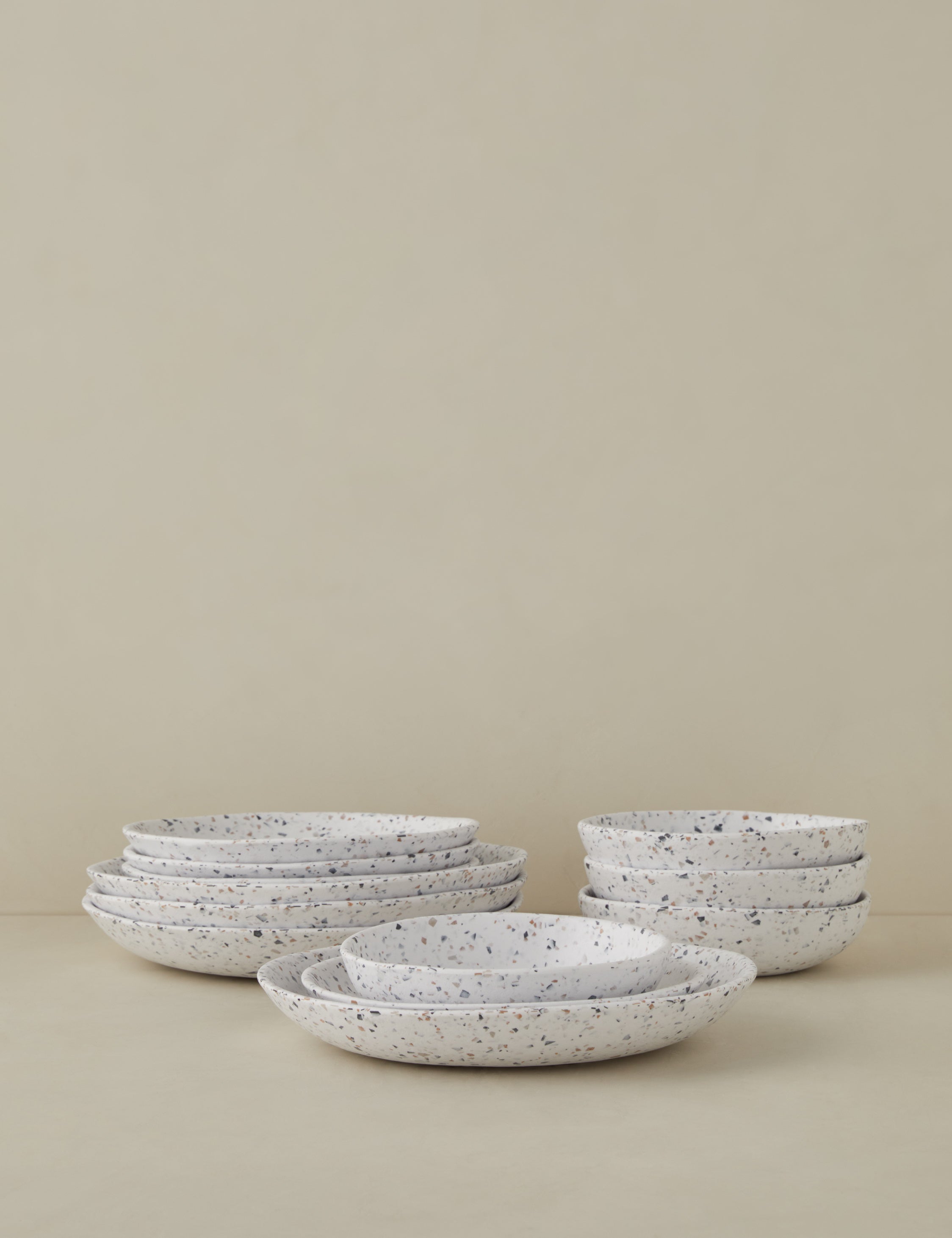 Lulu and Georgia Madelle Recycled Melamine Dinnerware (12-Piece Set)