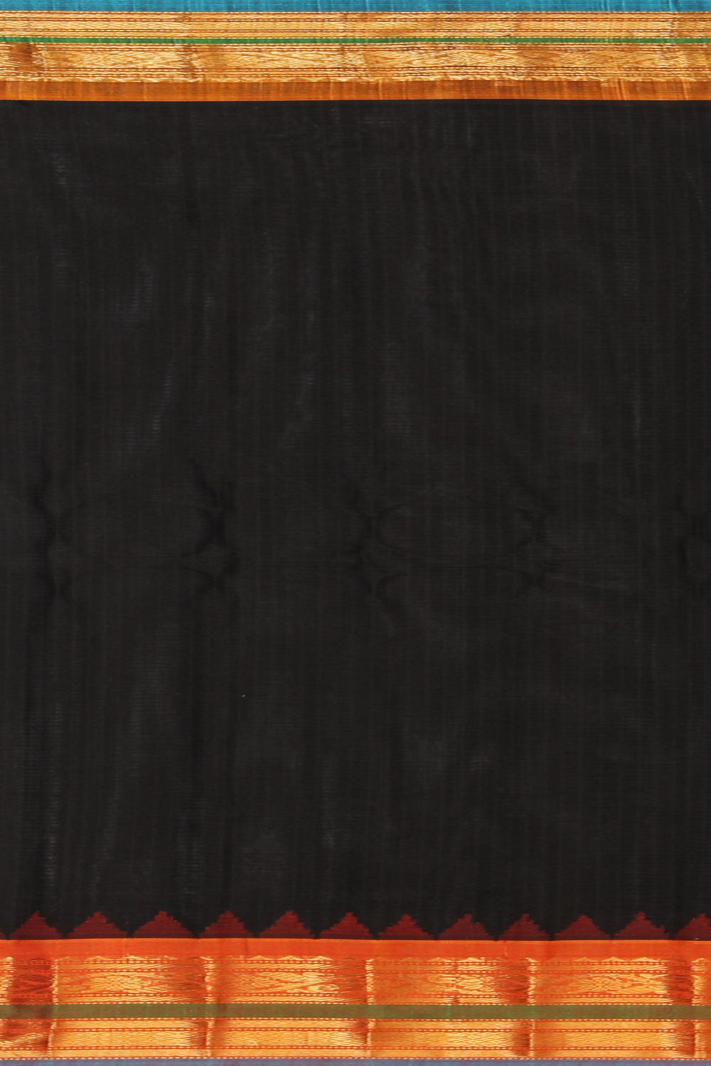 Kalanjali Gadwal Classy Black Saree – Women's - view 4