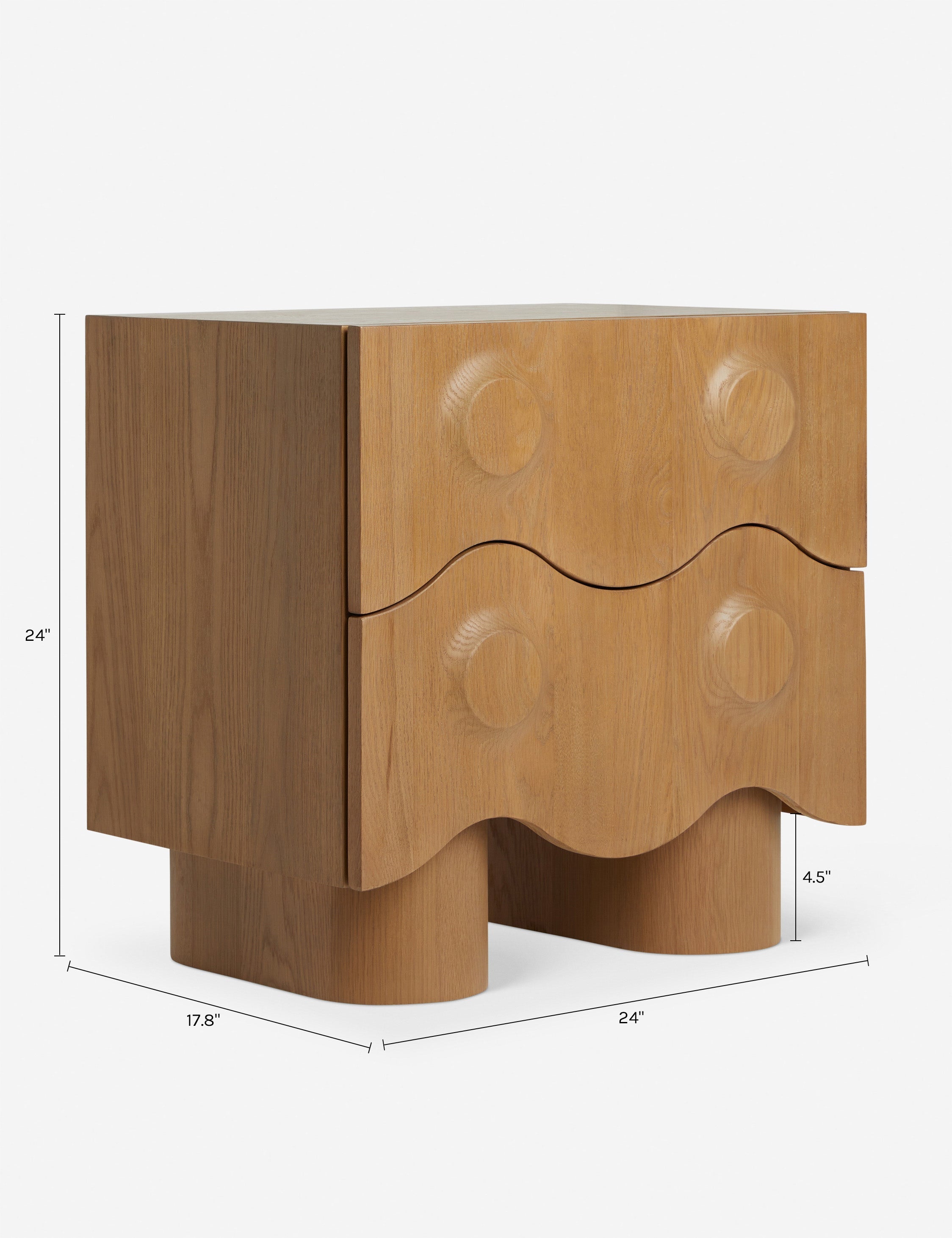 Lulu and Georgia Kitson Nightstand – Caramel - view 9