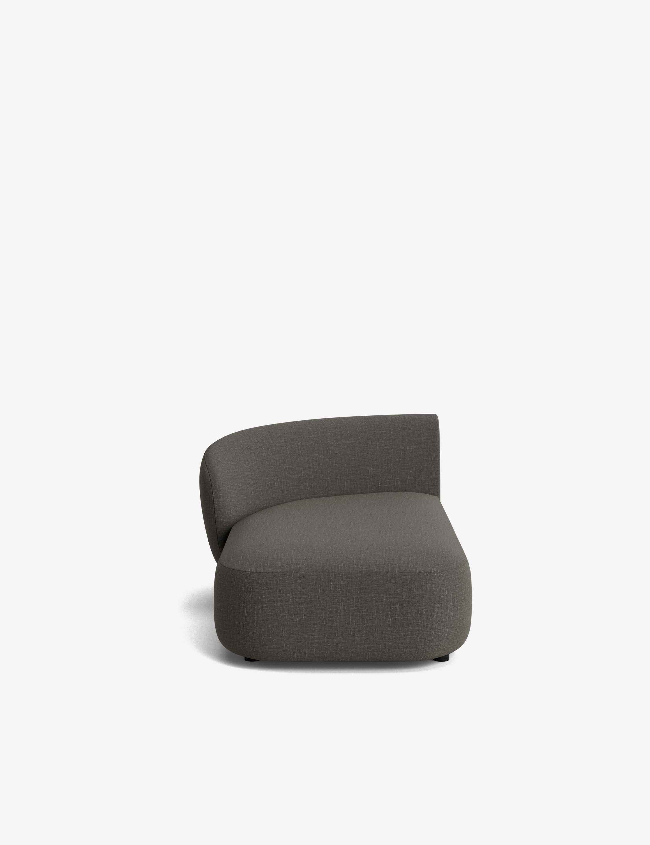 Lulu and Georgia Claret Modular Left Chaise - view 96