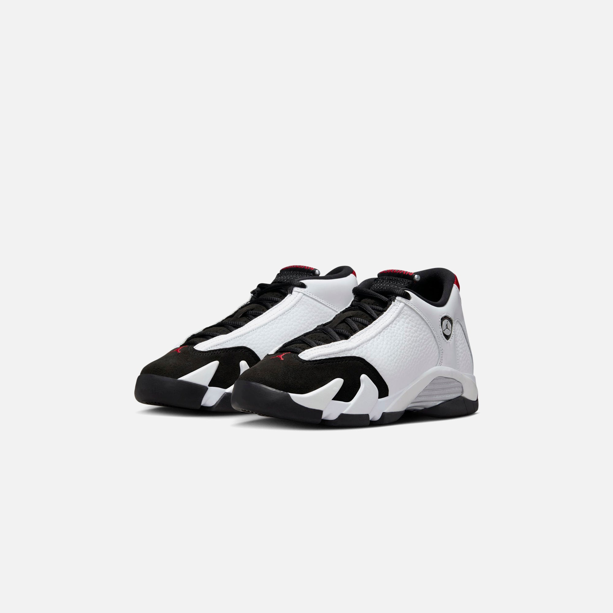 Jordan GS Air Jordan 14 - White / Black / Varsity Red / Metallic Silver - view 2