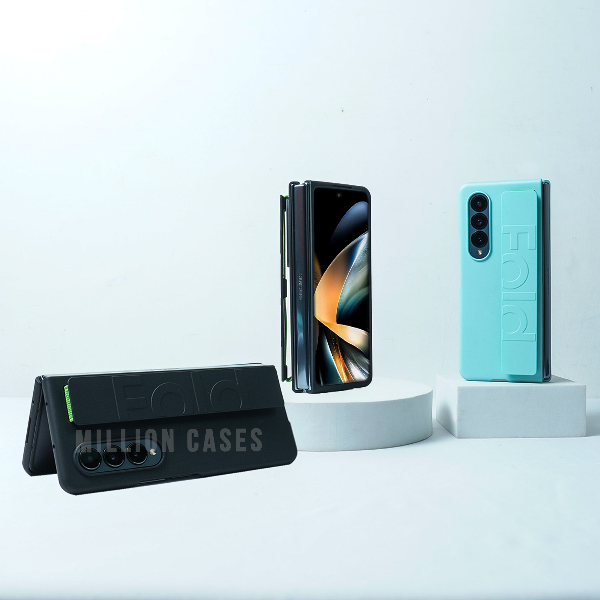 Samsung Galaxy Z Fold4 Wristband Matte Finish Case