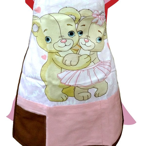 Swayam India Dancing Bears Kids Apron - KAP-173 - view 2