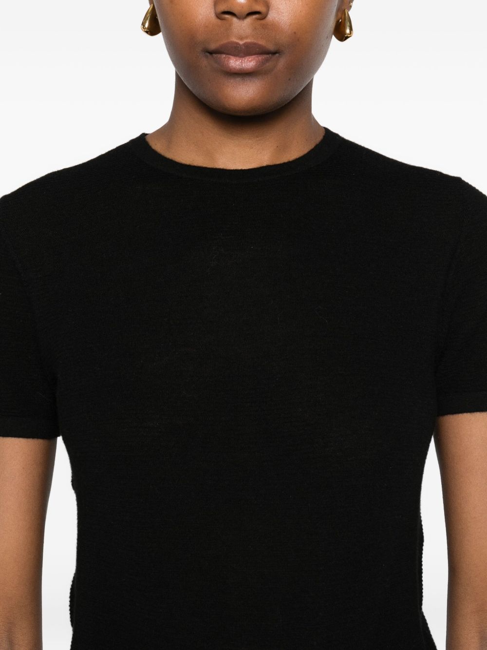 Lisa Yang Ira cashmere t-shirt – 100% Cashmere - view 2
