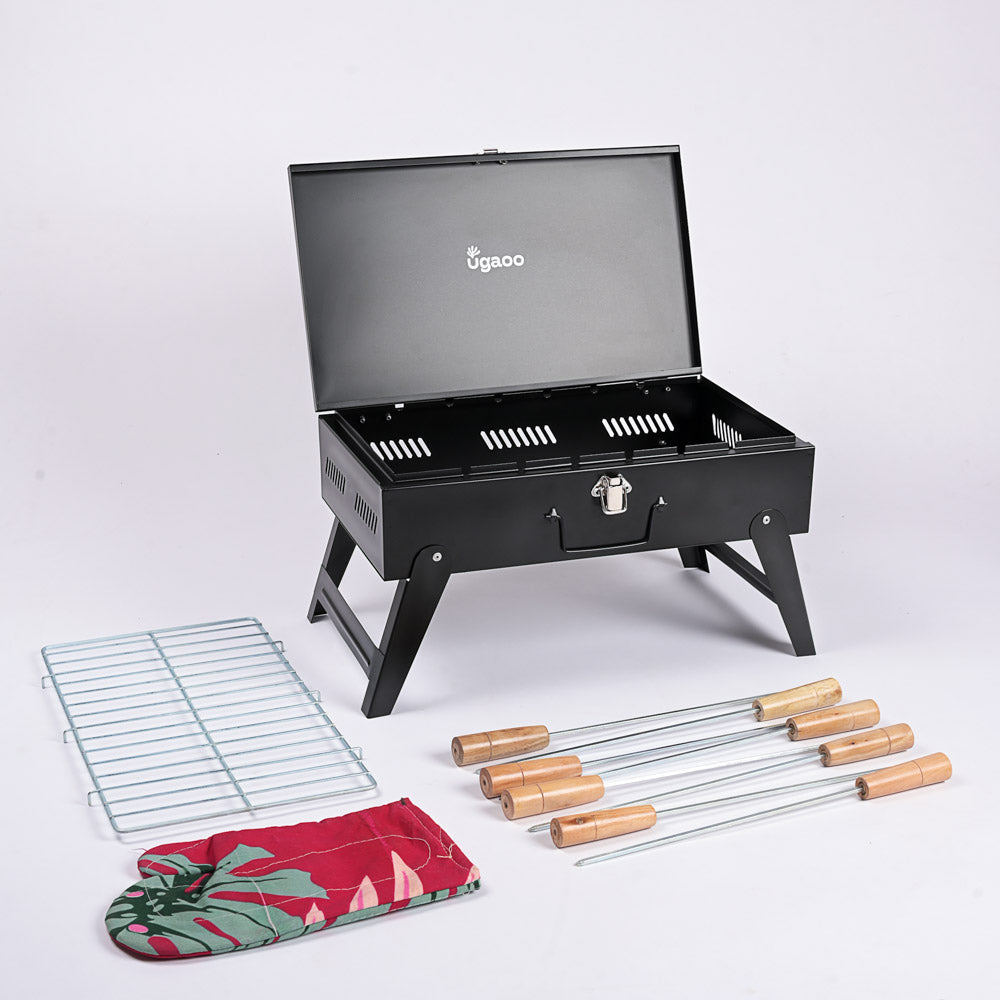Ugaoo Briefcase Style Barbecue Grill - view 4