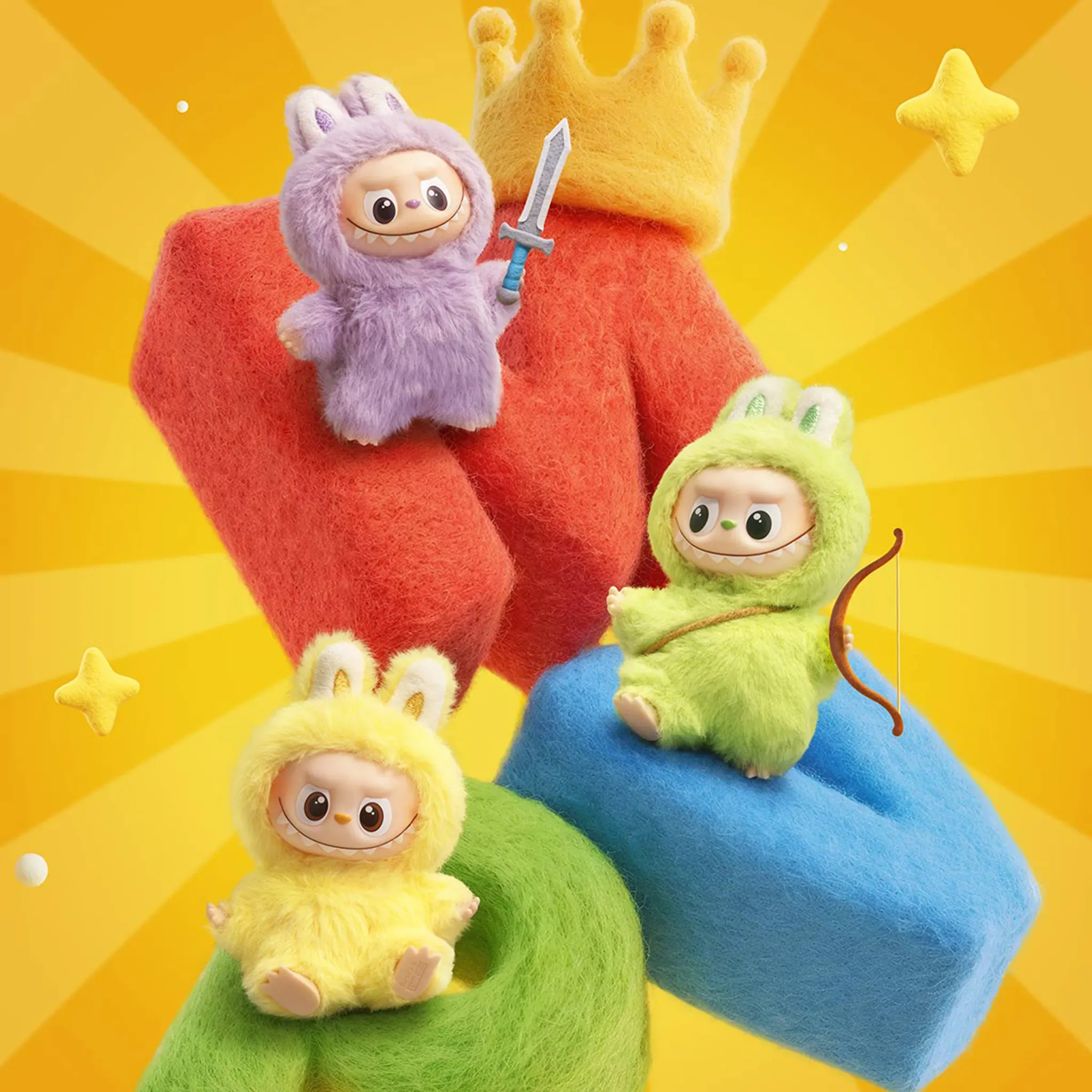 Pop Mart Labubu The Monsters Pin for Love Series Vinyl Plush Pendant Blind Box (N-Z) (Single) - view 5
