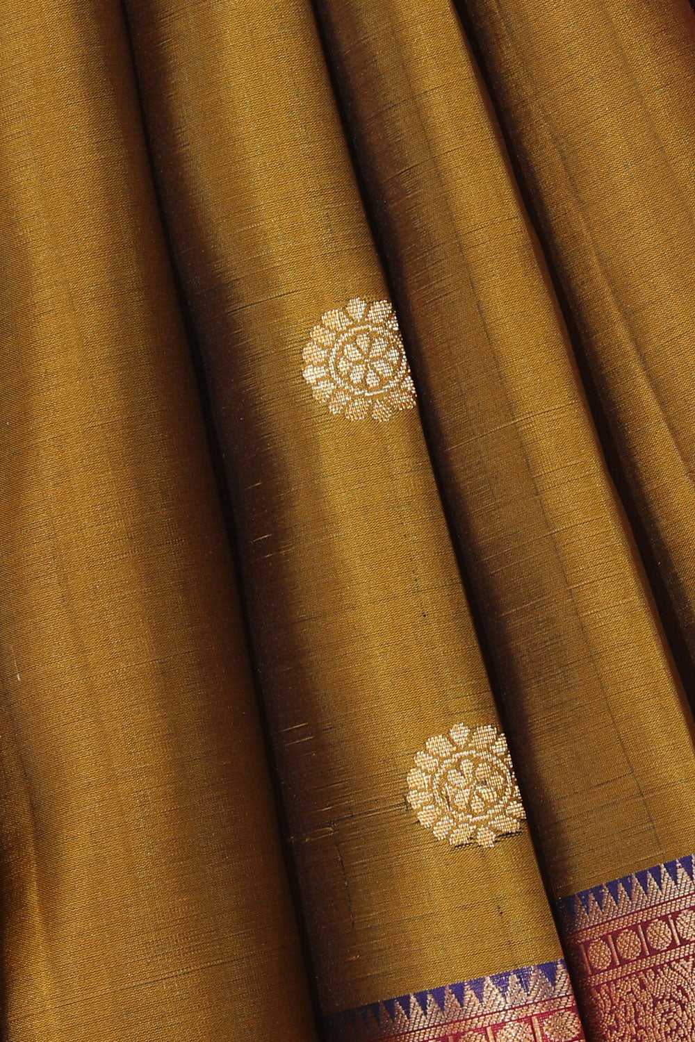 Kalanjali Gorgeous Heena-Green Saree – Women's - view 2