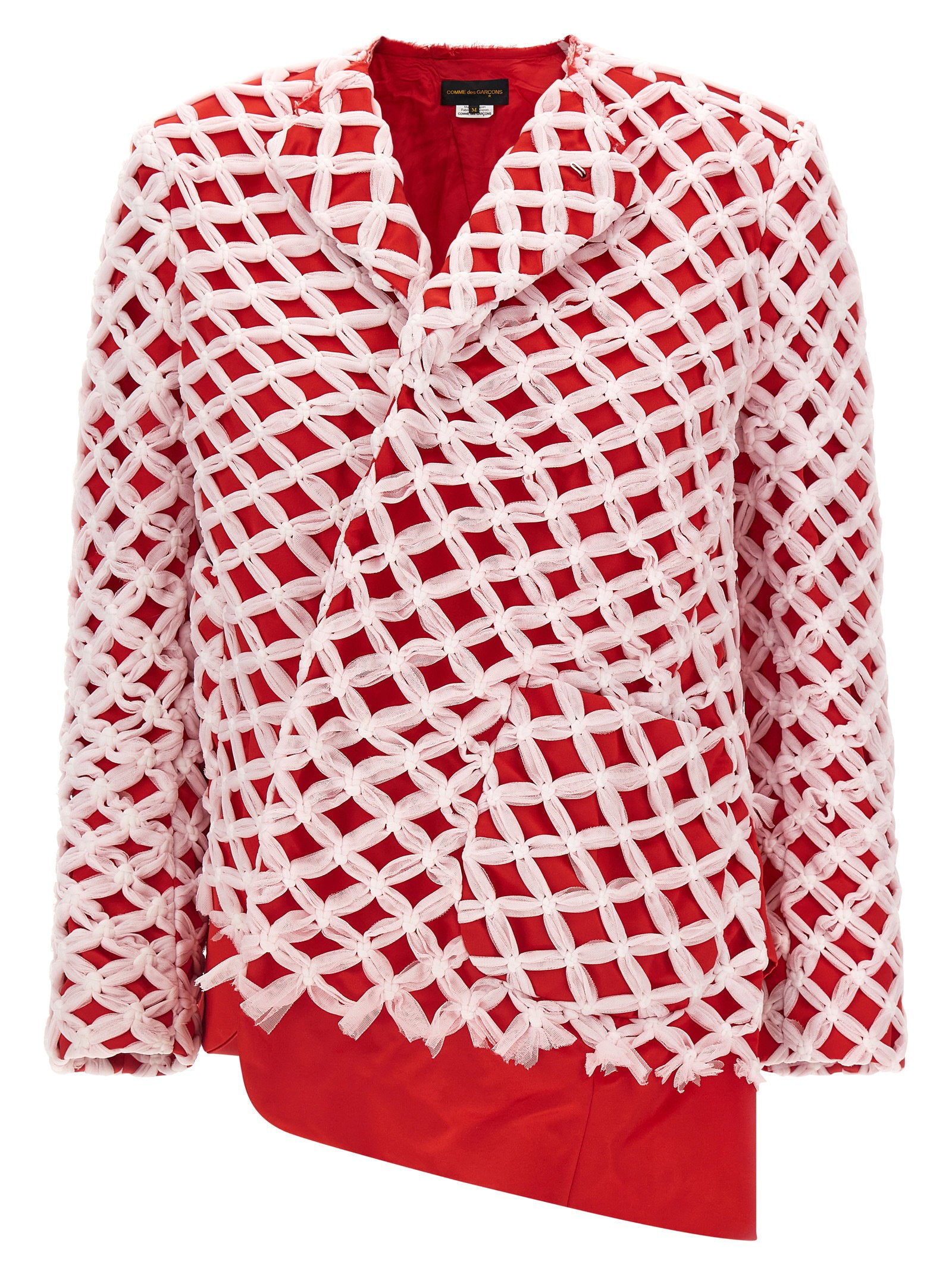 Comme Des Garcons Tulle Weave Blazer – 100% polyester