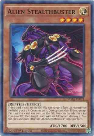 Yu-Gi-Oh! Alien Stealthbuster - DAMA-EN021 - Common - 1st Edition