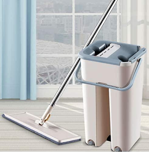 Catterton Hands-free Flat Mop + Large Bucket