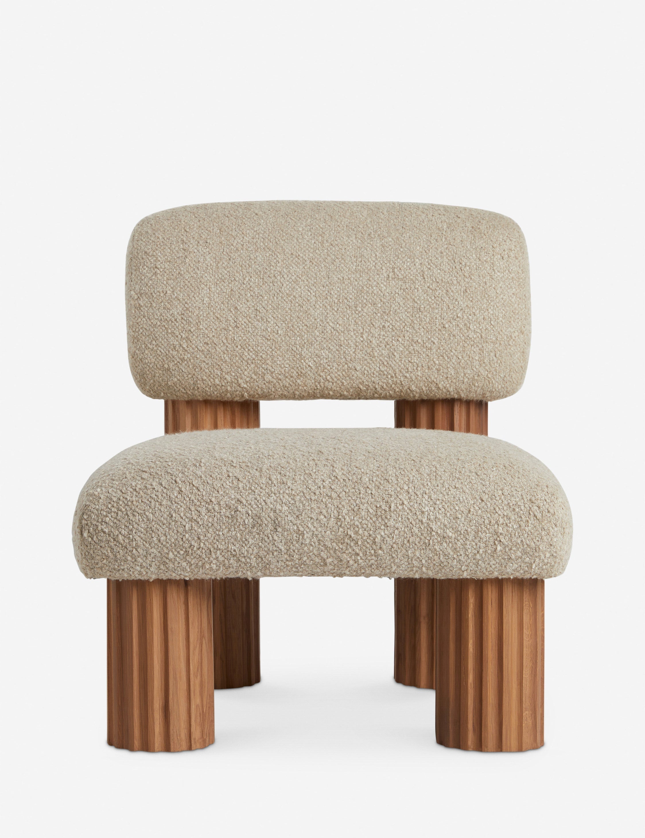 Open box auclair – Lulu and Georgia Open Box: Auclair Accent Chair, Tan Boucle