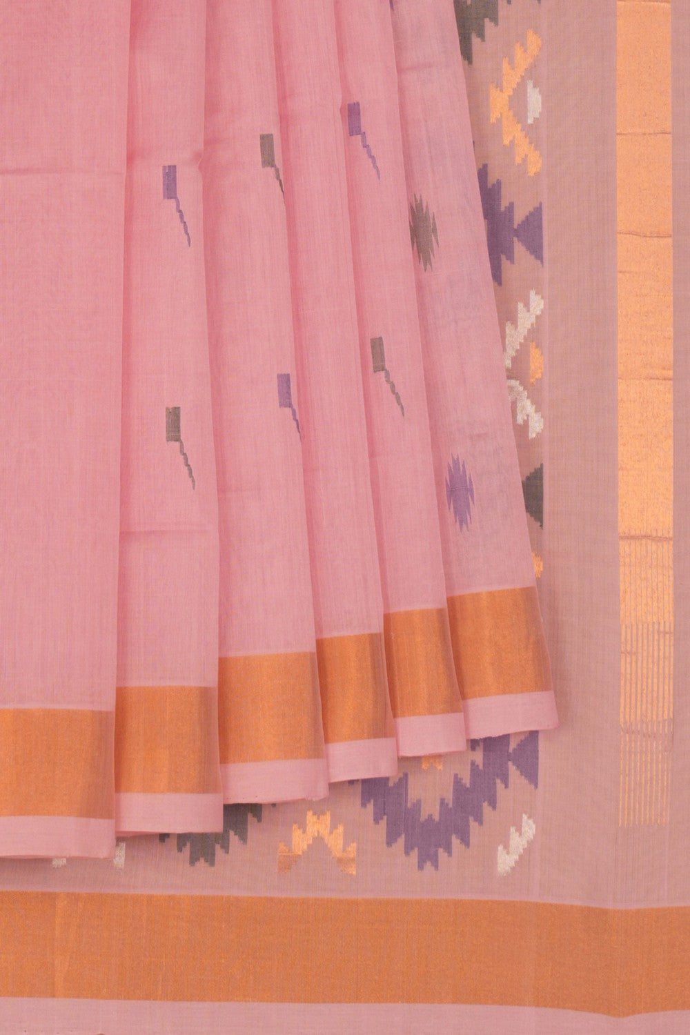 Kalanjali Cotton Jamdani Saree – Women's