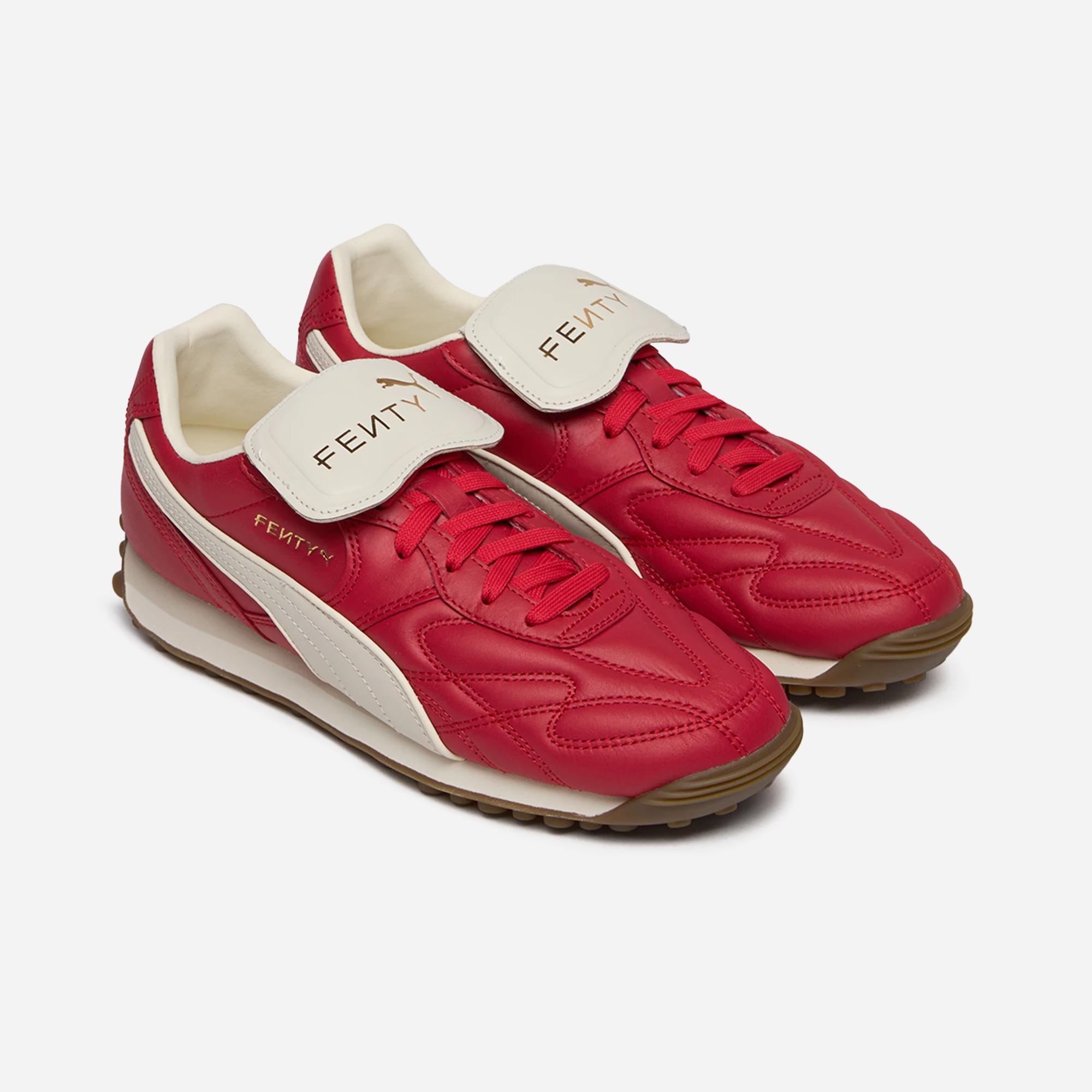 Puma X Fenty Avanti L Unisex Sneakers Red & White - view 2