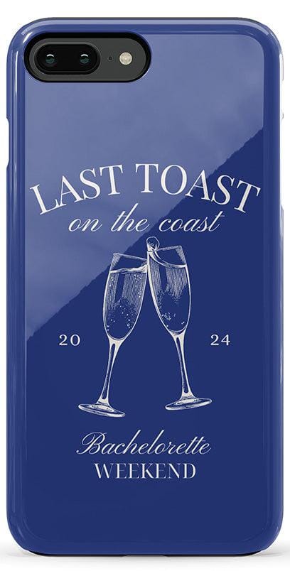 Casetry Last Toast | Blue Coastal Bachelorette Case - view 23