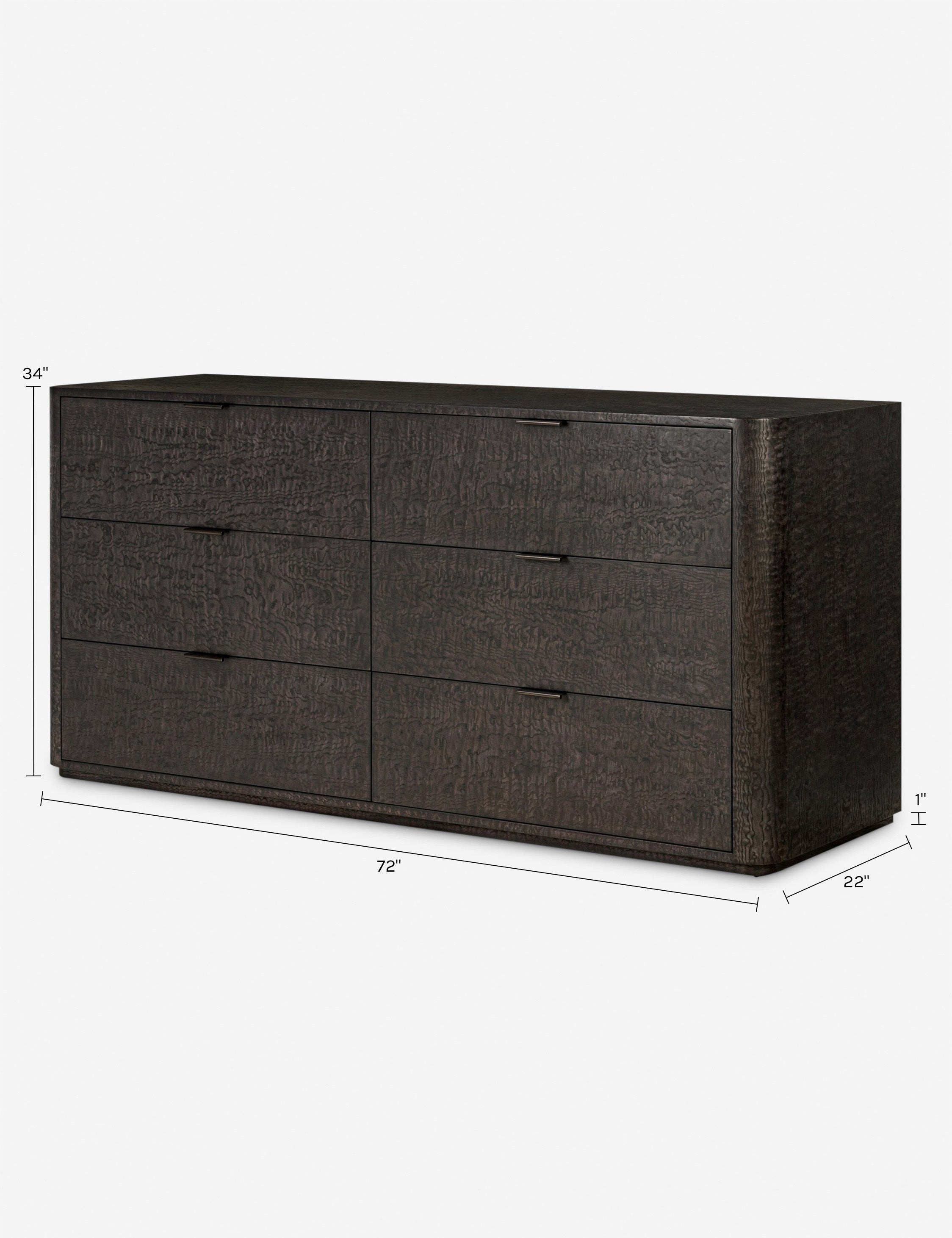 Lulu and Georgia Mazra Dresser – Dark Brown - view 16