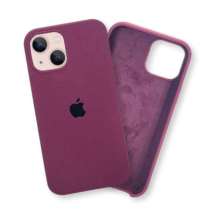 KShop iPhone 13 Silicone Case - Plum - view 4