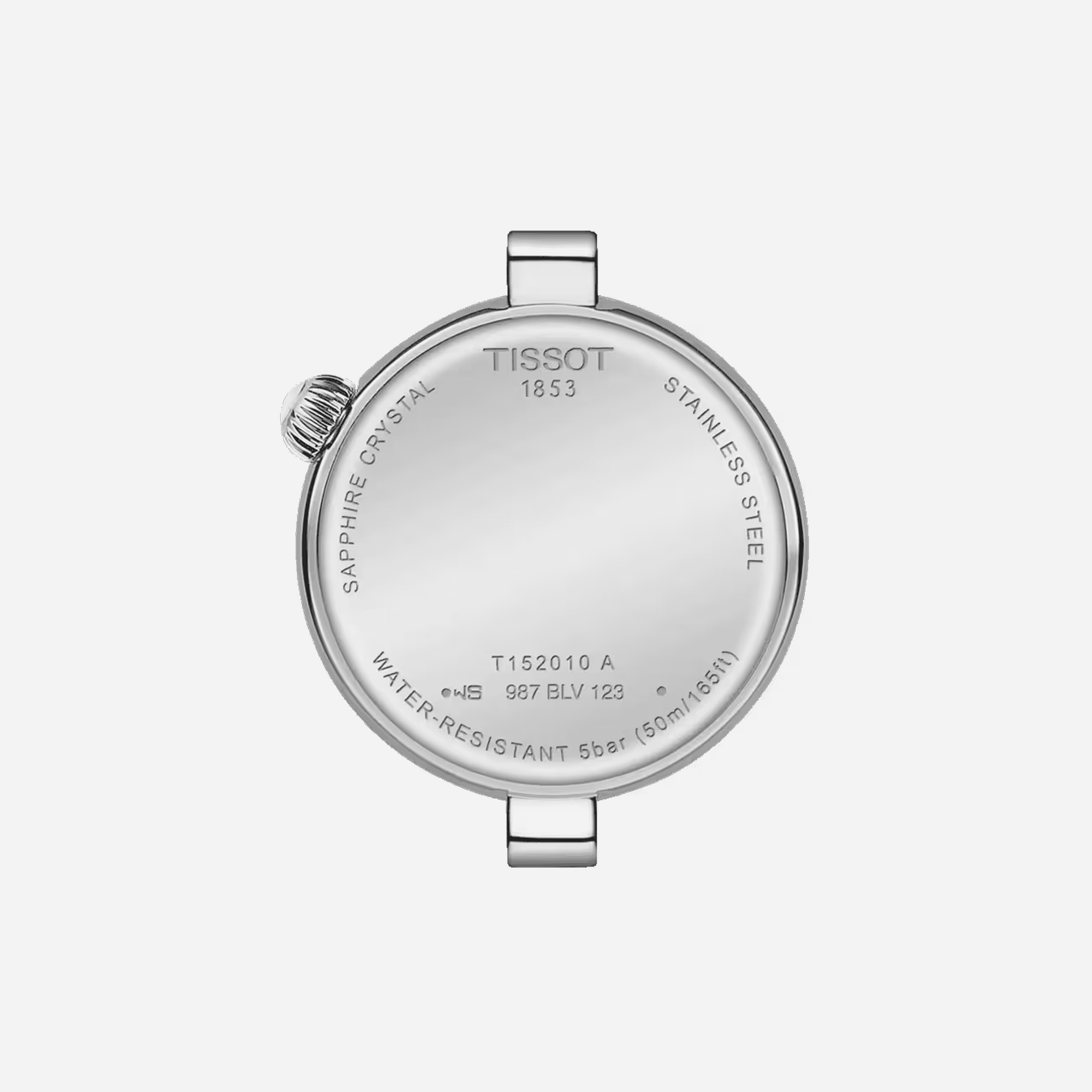 Tissot Desir 28mm White Mother-of-Pearl Dial with Grey Stainless Steel Watch - view 2