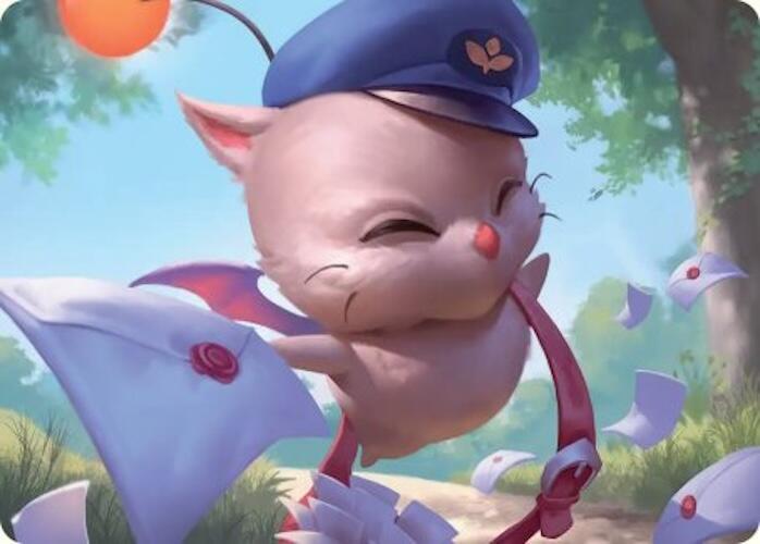 Magic 01/53 - Delivery Moogle Art Card [FINAL FANTASY: Art Series] [Non-Stamped]