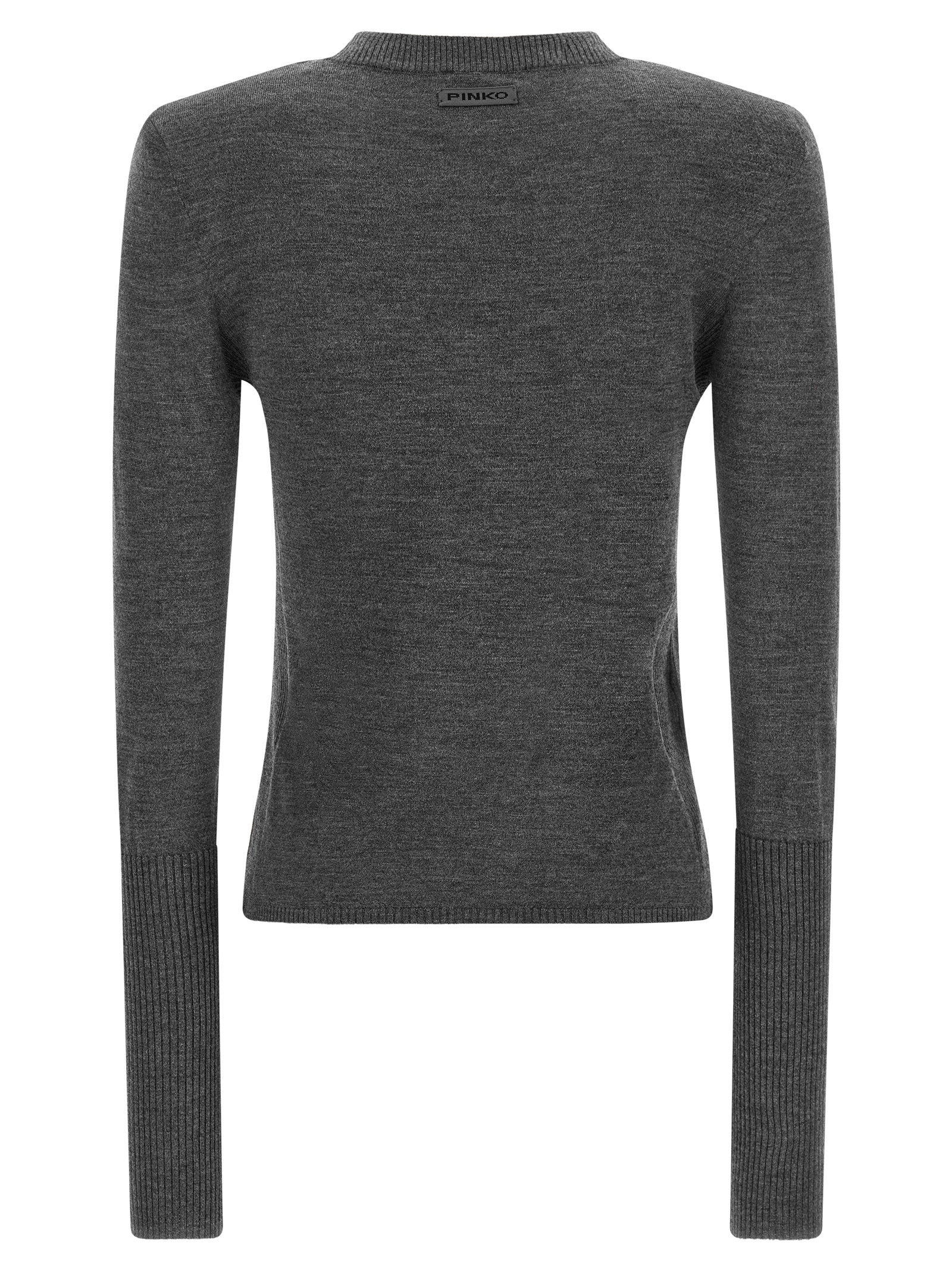 Pinko Padded Shoulder Sweater – 100% wool - view 2