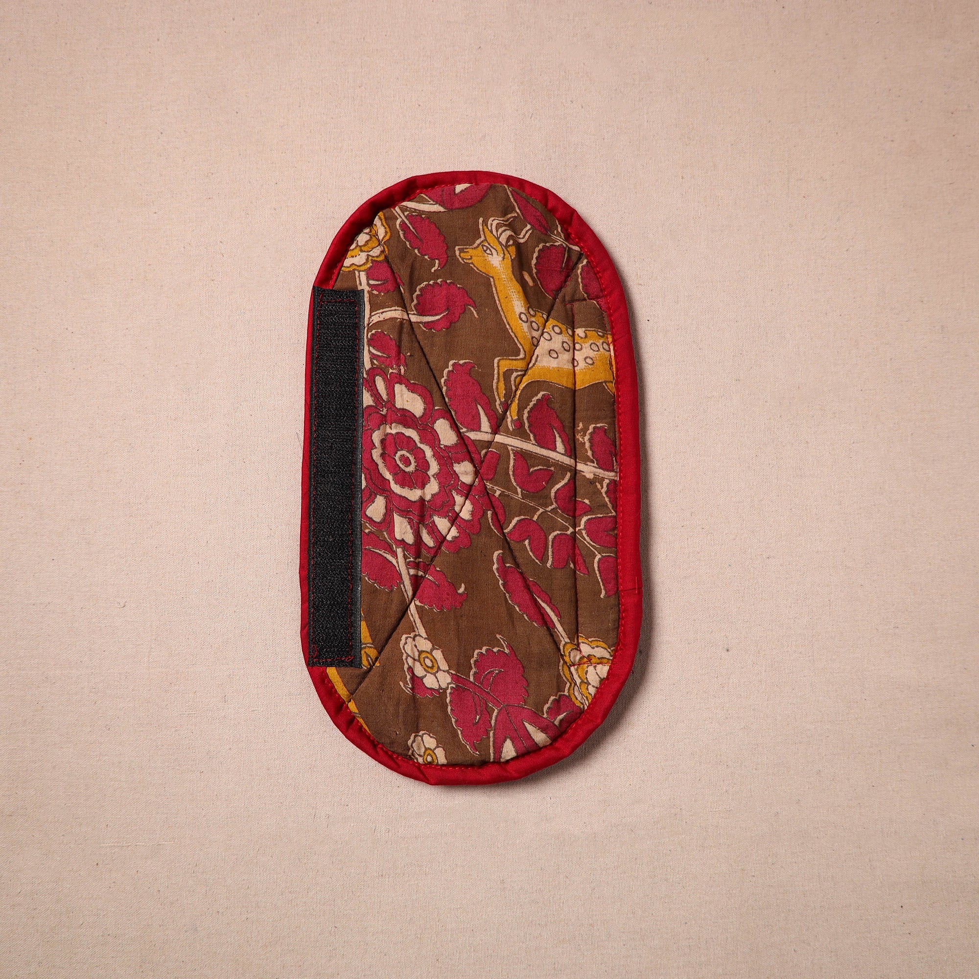 JALPARI Brown - Handmade Cotton Fridge Handle Cover 13 - view 2