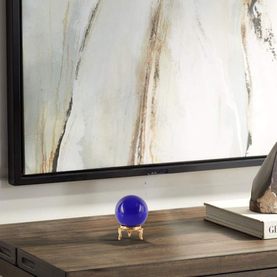 Gemsmantra Blue Obsidian Sphere/Ball - view 2