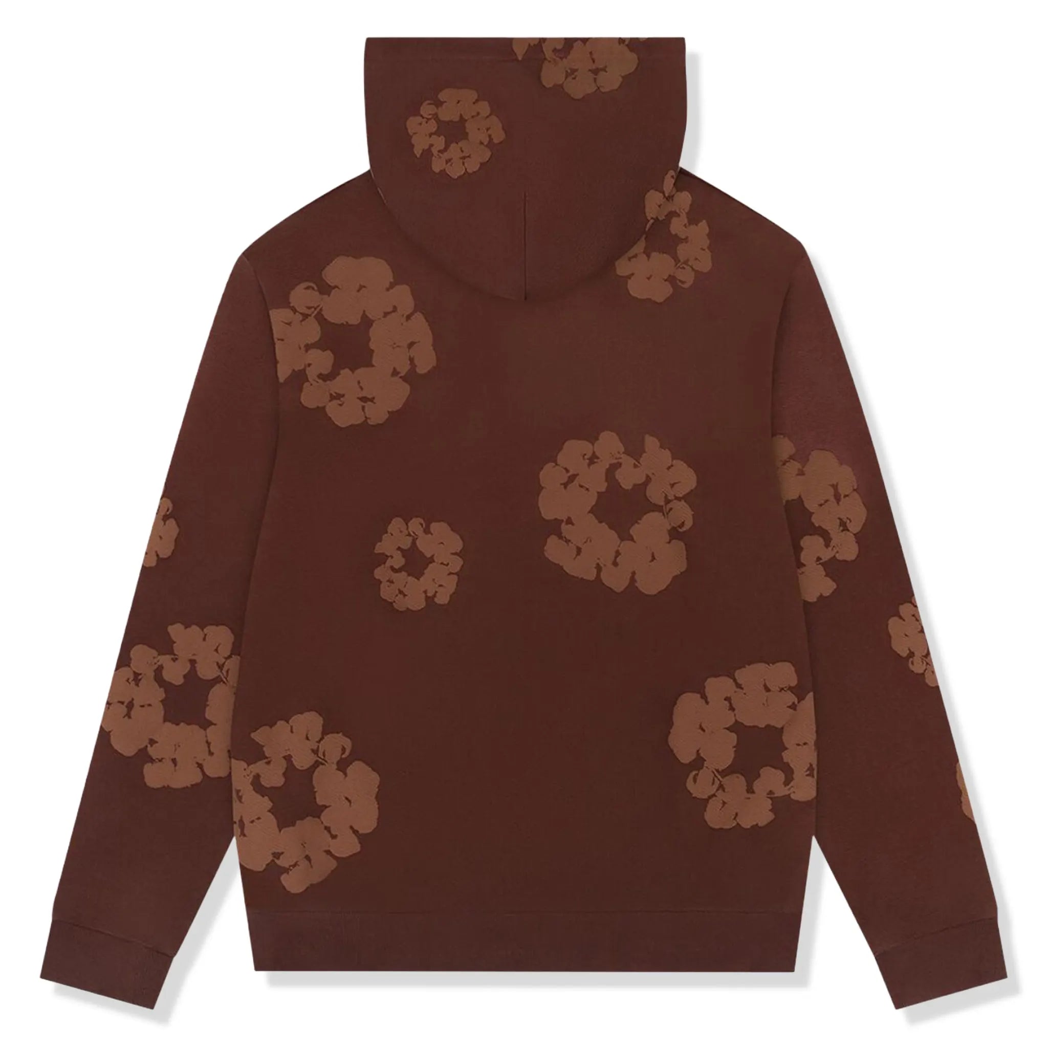 Denim Tears Cotton Wreath Brown Monochrome Hoodie - view 2