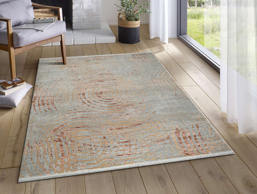 Spaces India Rust Colorfast Woven Carpet - Asher By Spaces - view 3